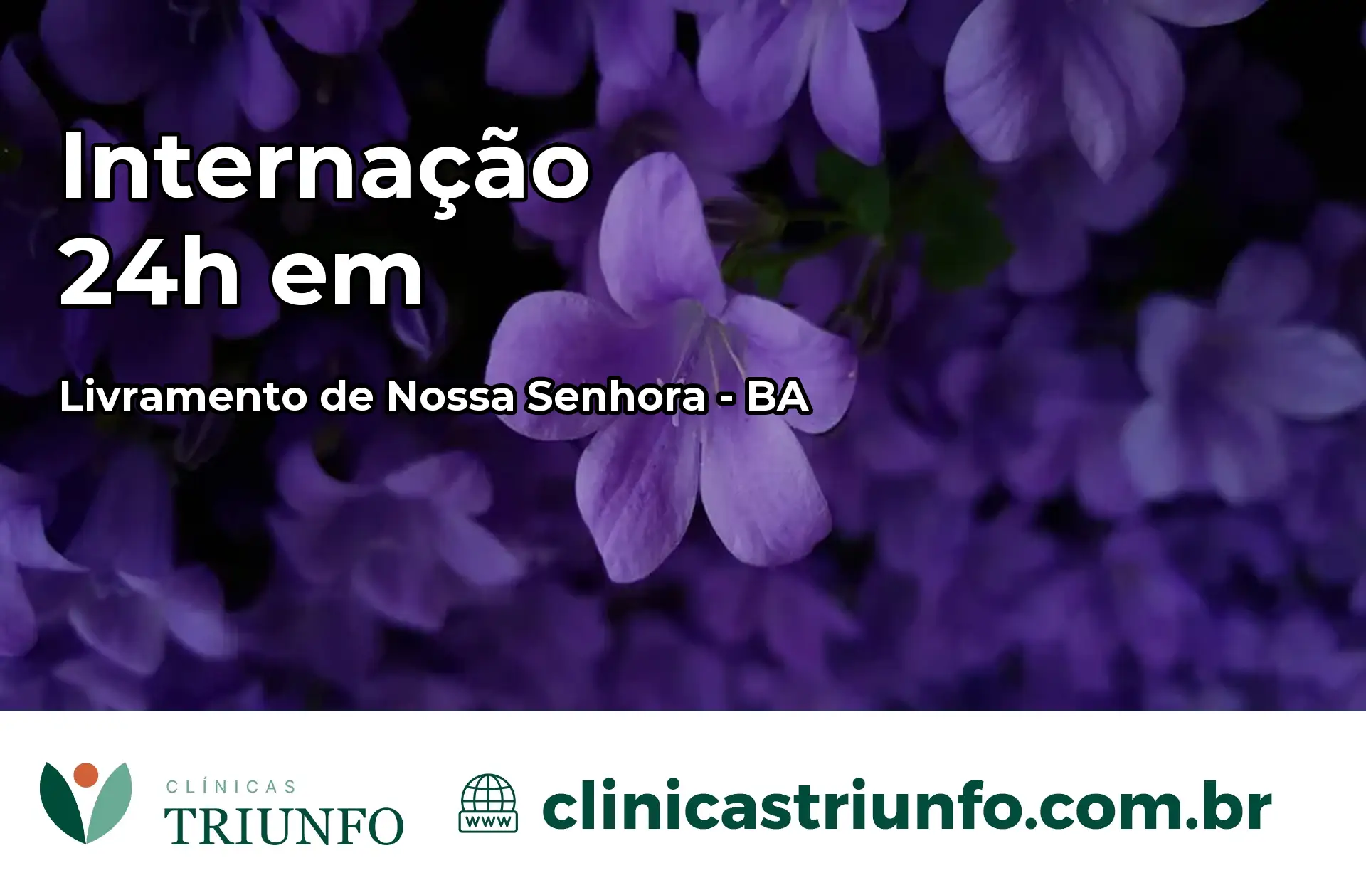 Internação 24 horas em Livramento de Nossa Senhora – BA