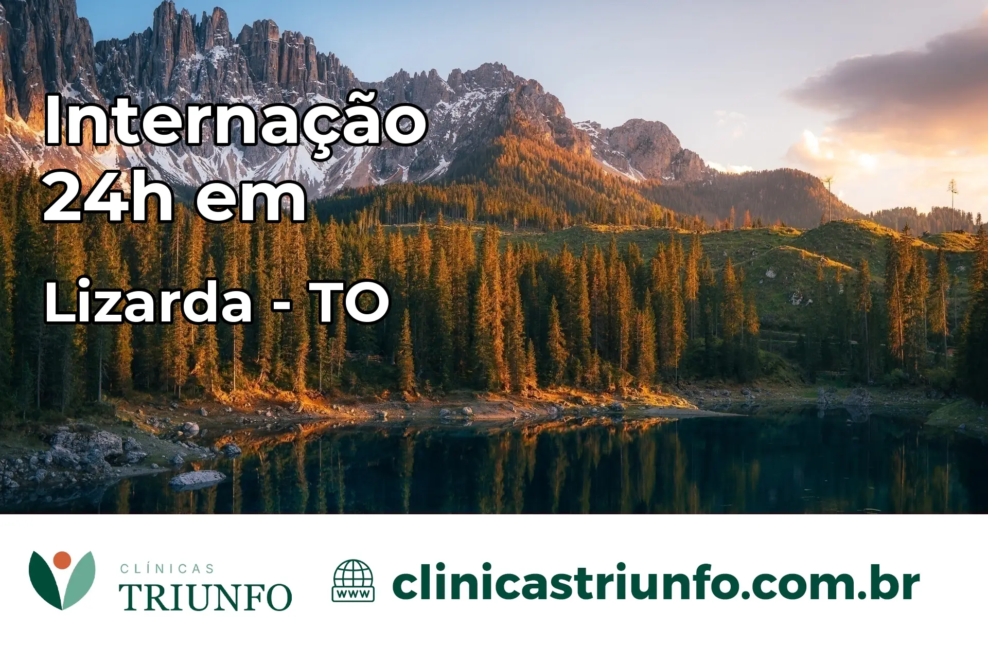 Internação 24 horas em Lizarda – TO