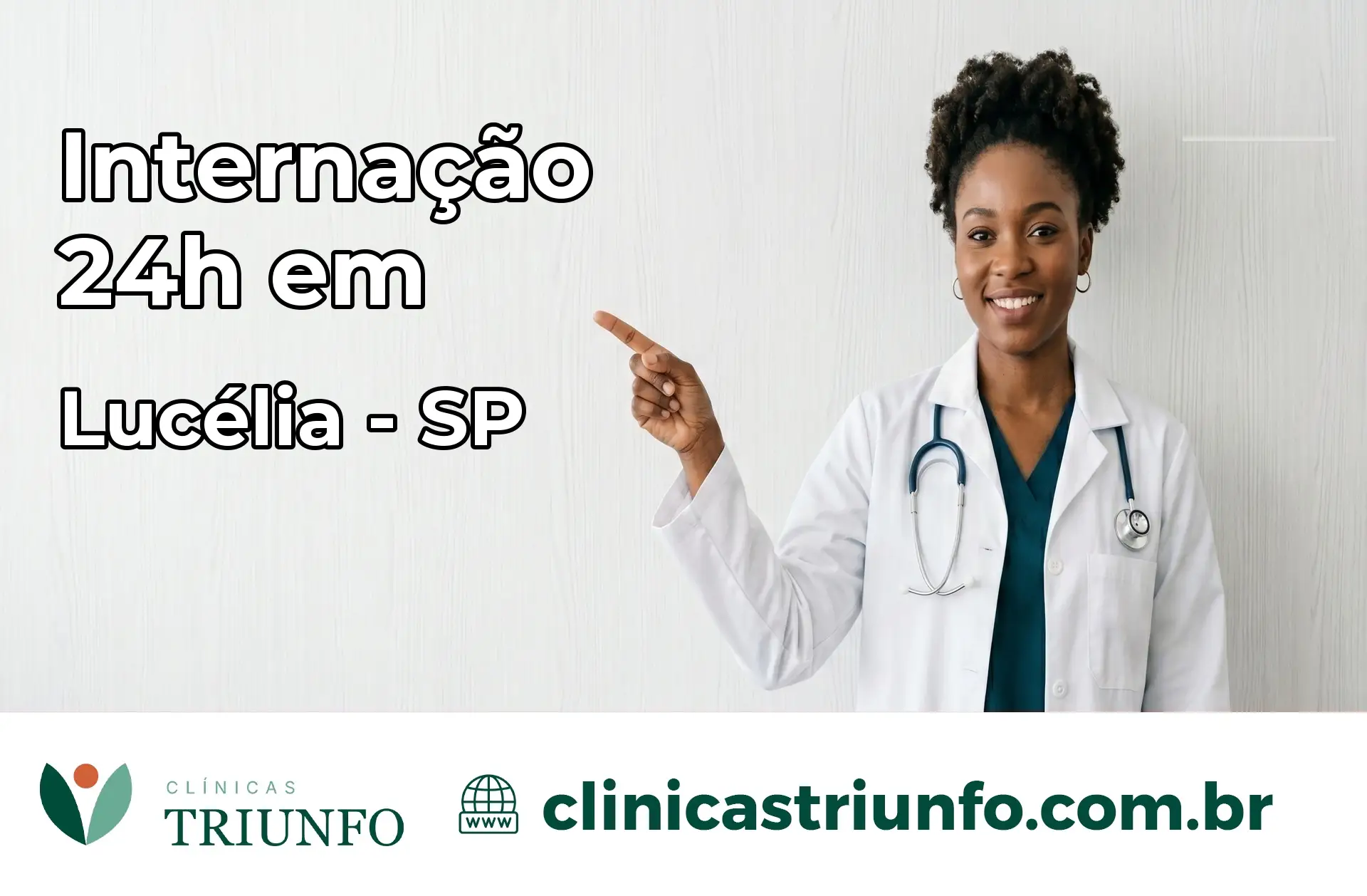 Internação 24 horas em Lucélia – SP
