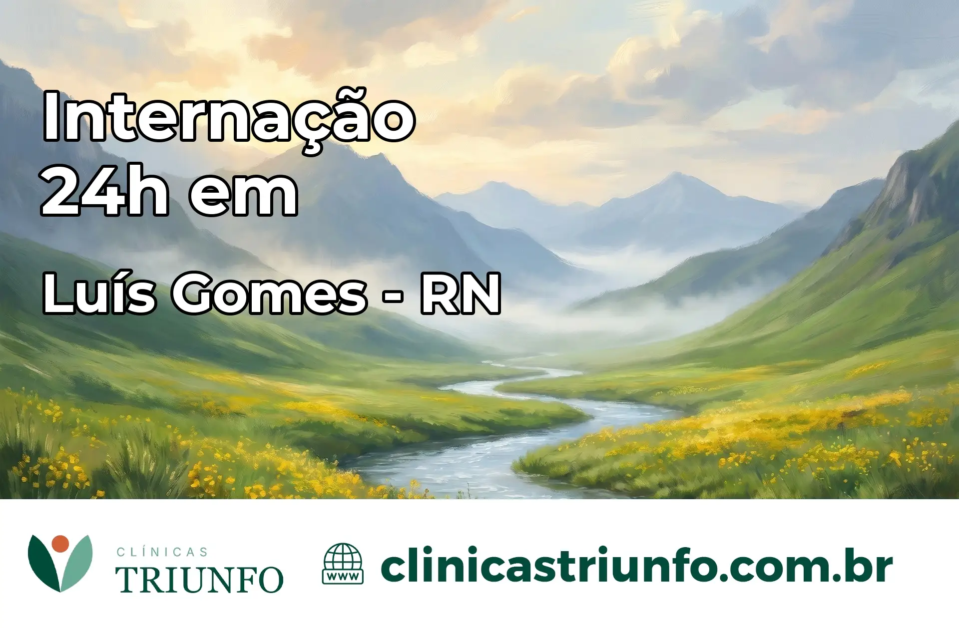 Internação 24 horas em Luís Gomes – RN