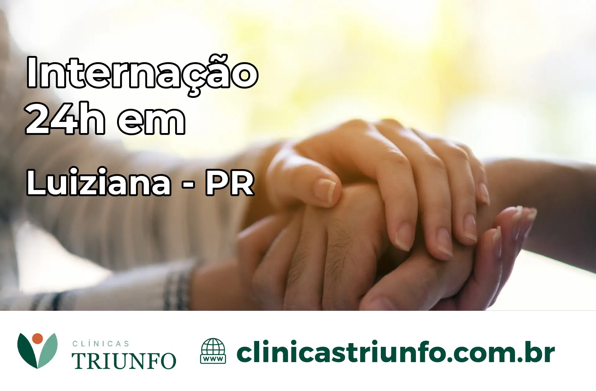 Internação 24 horas em Luiziana – PR