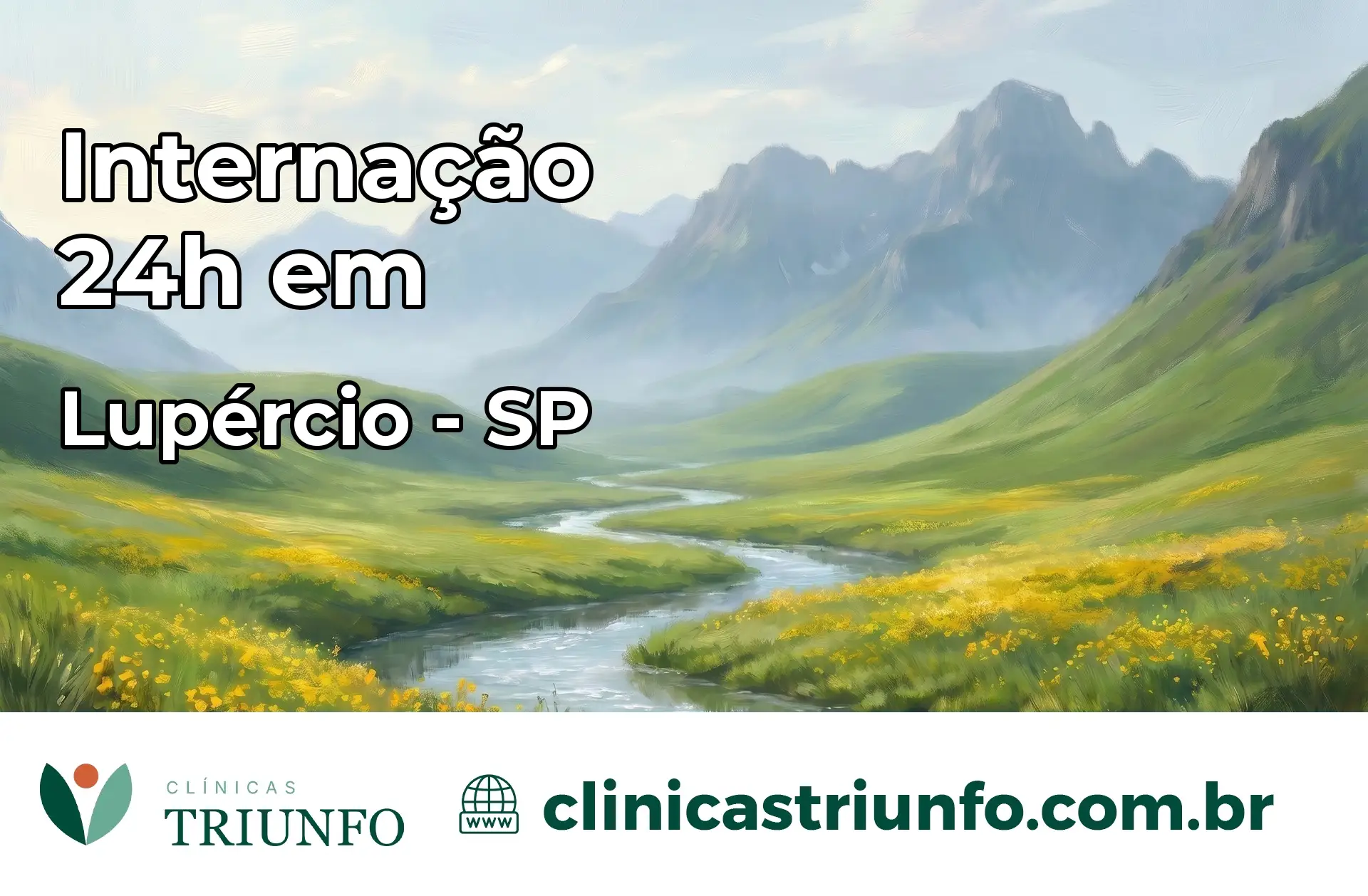 Internação 24 horas em Lupércio – SP
