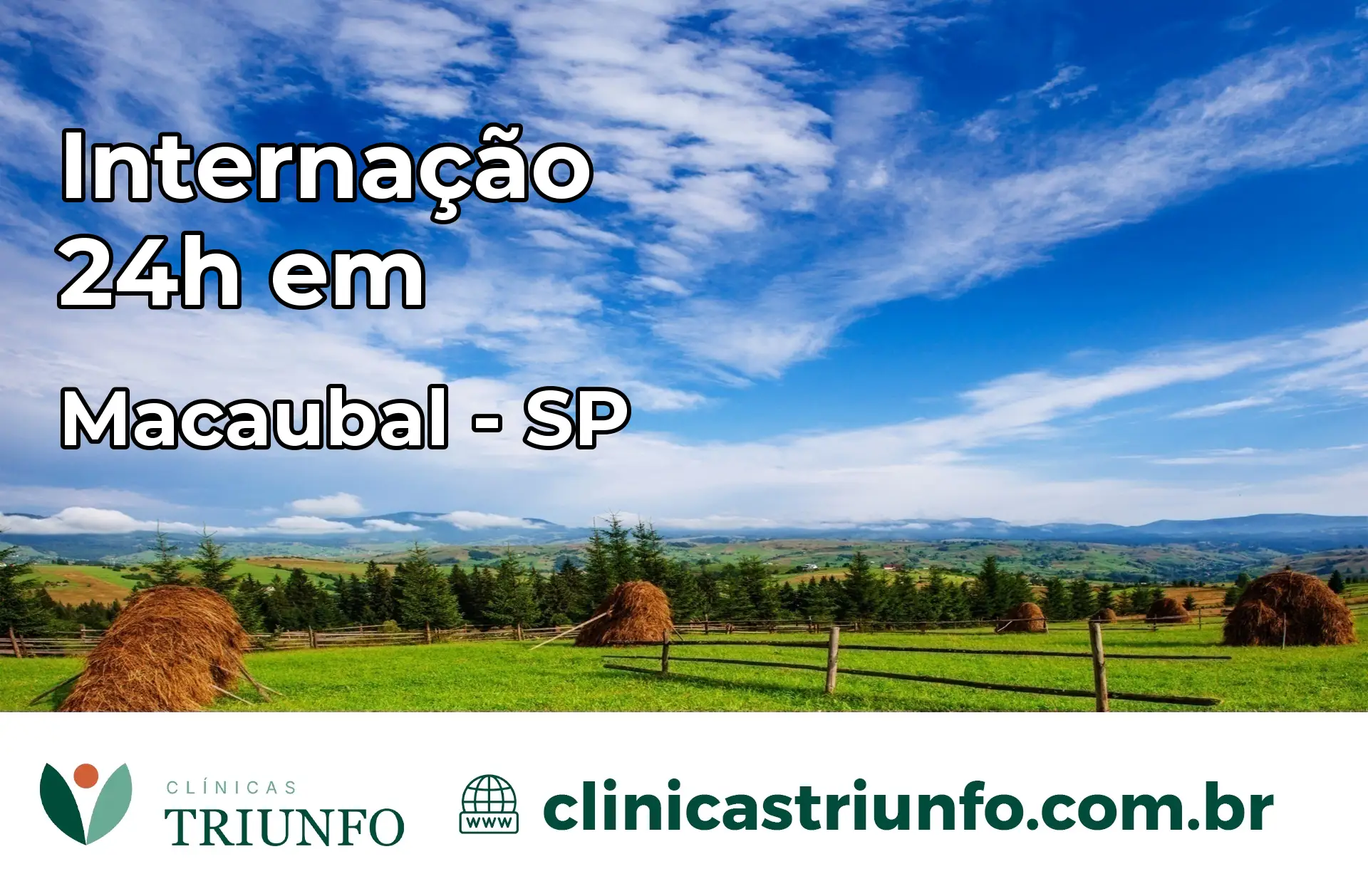 Internação 24 horas em Macaubal – SP