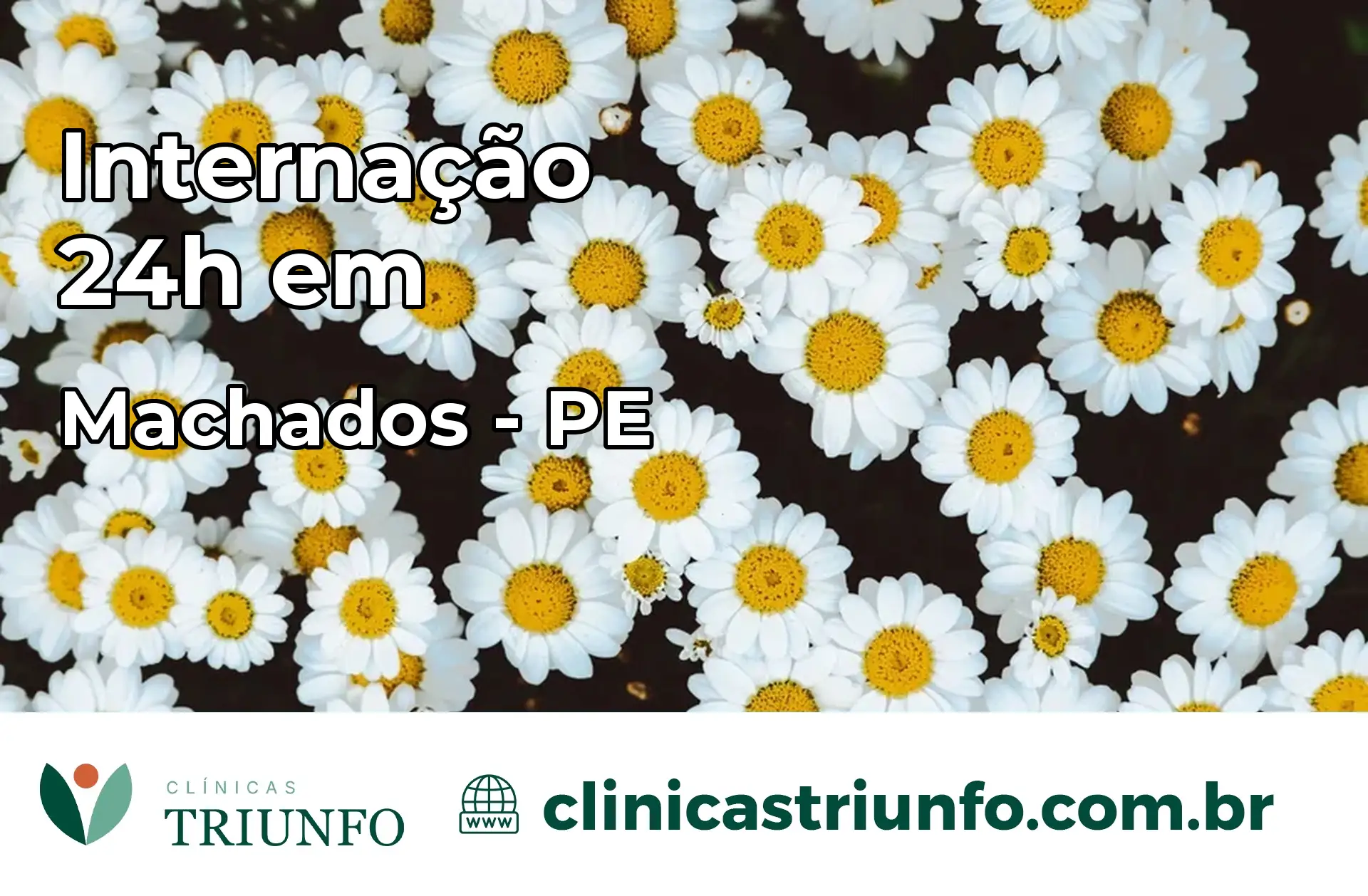 Internação 24 horas em Machados – PE