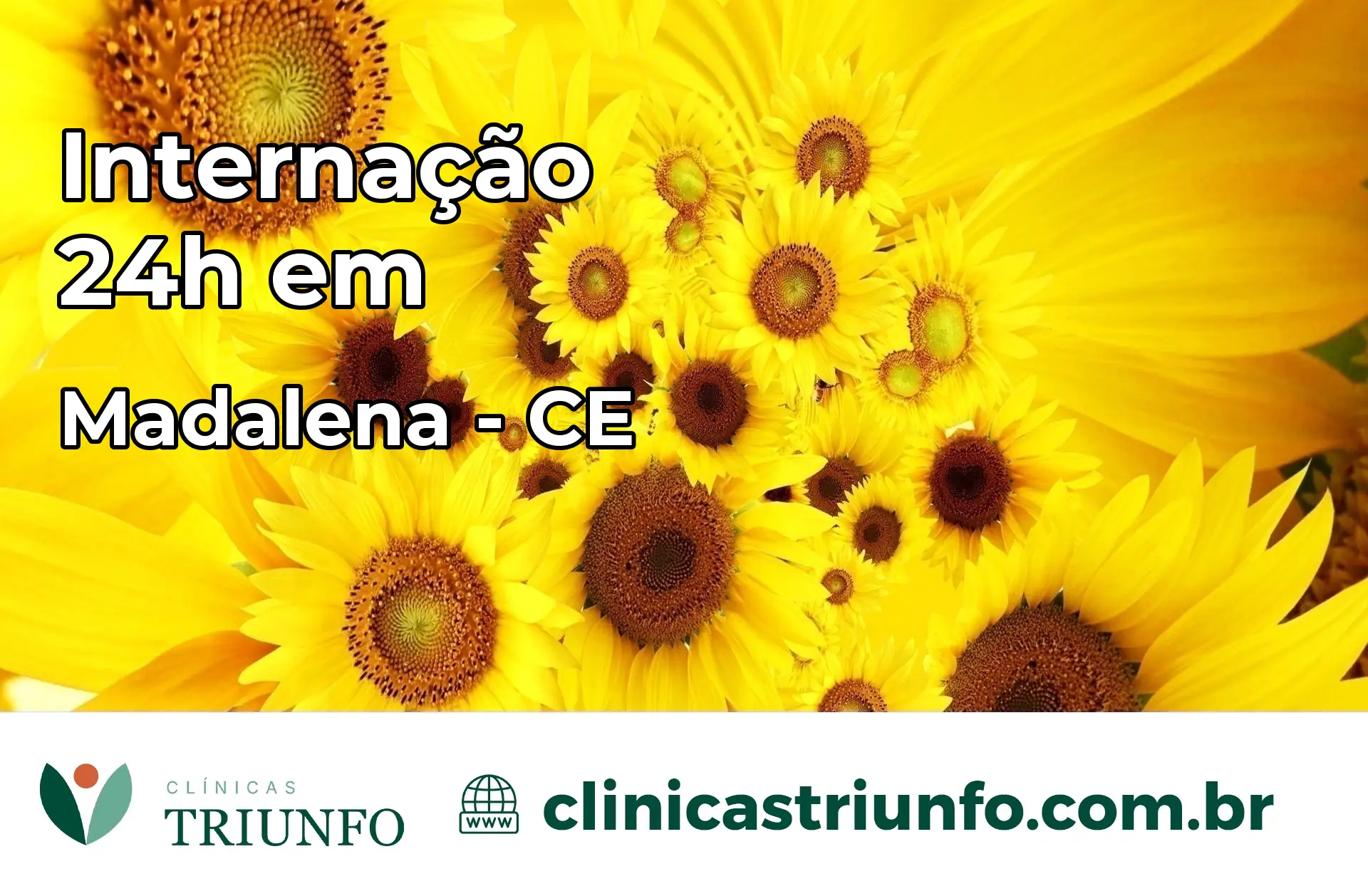 Internação 24 horas em Madalena – CE