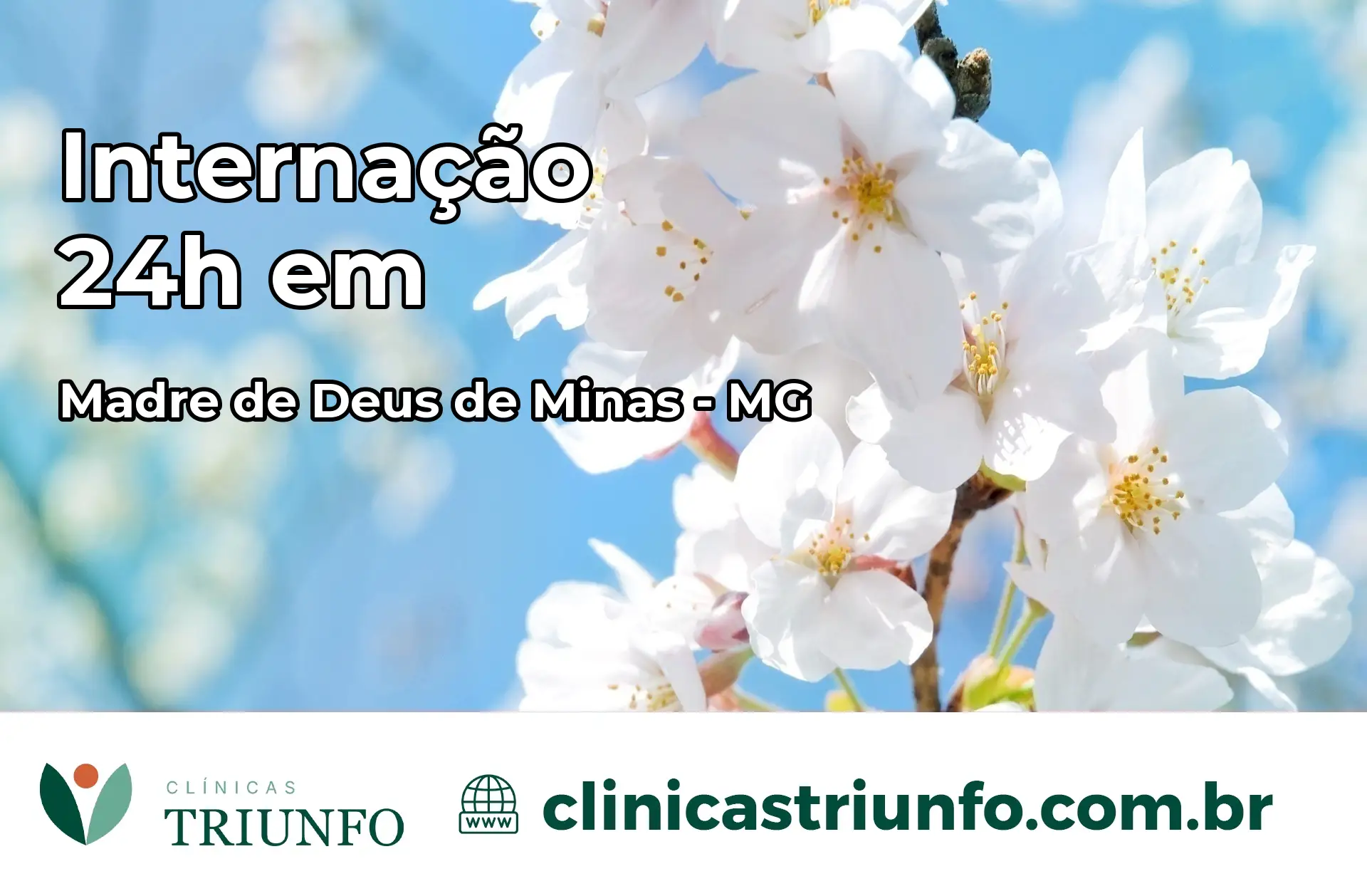 Internação 24 horas em Madre de Deus de Minas – MG
