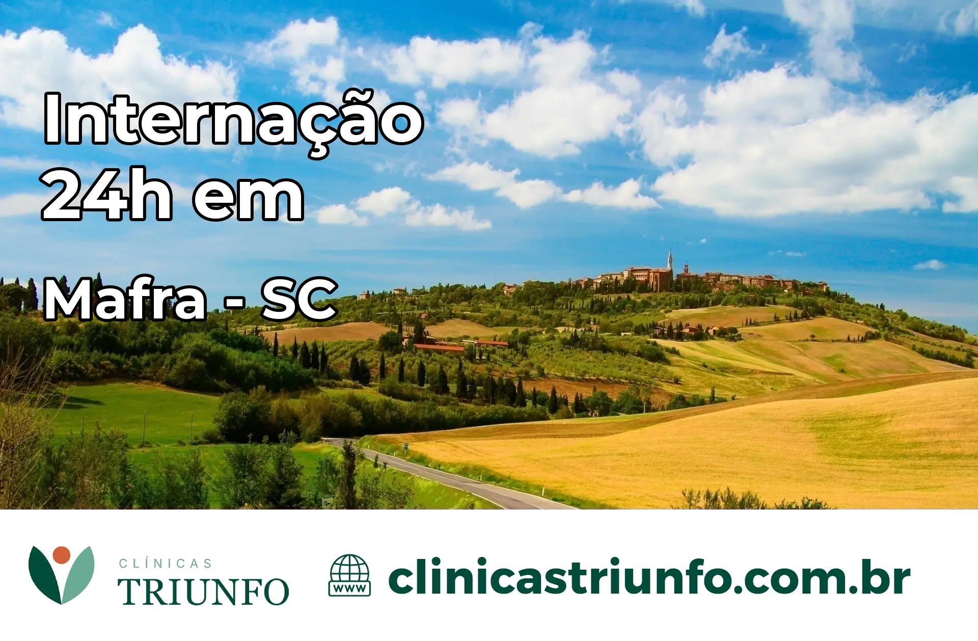 Internação 24 horas em Mafra – SC