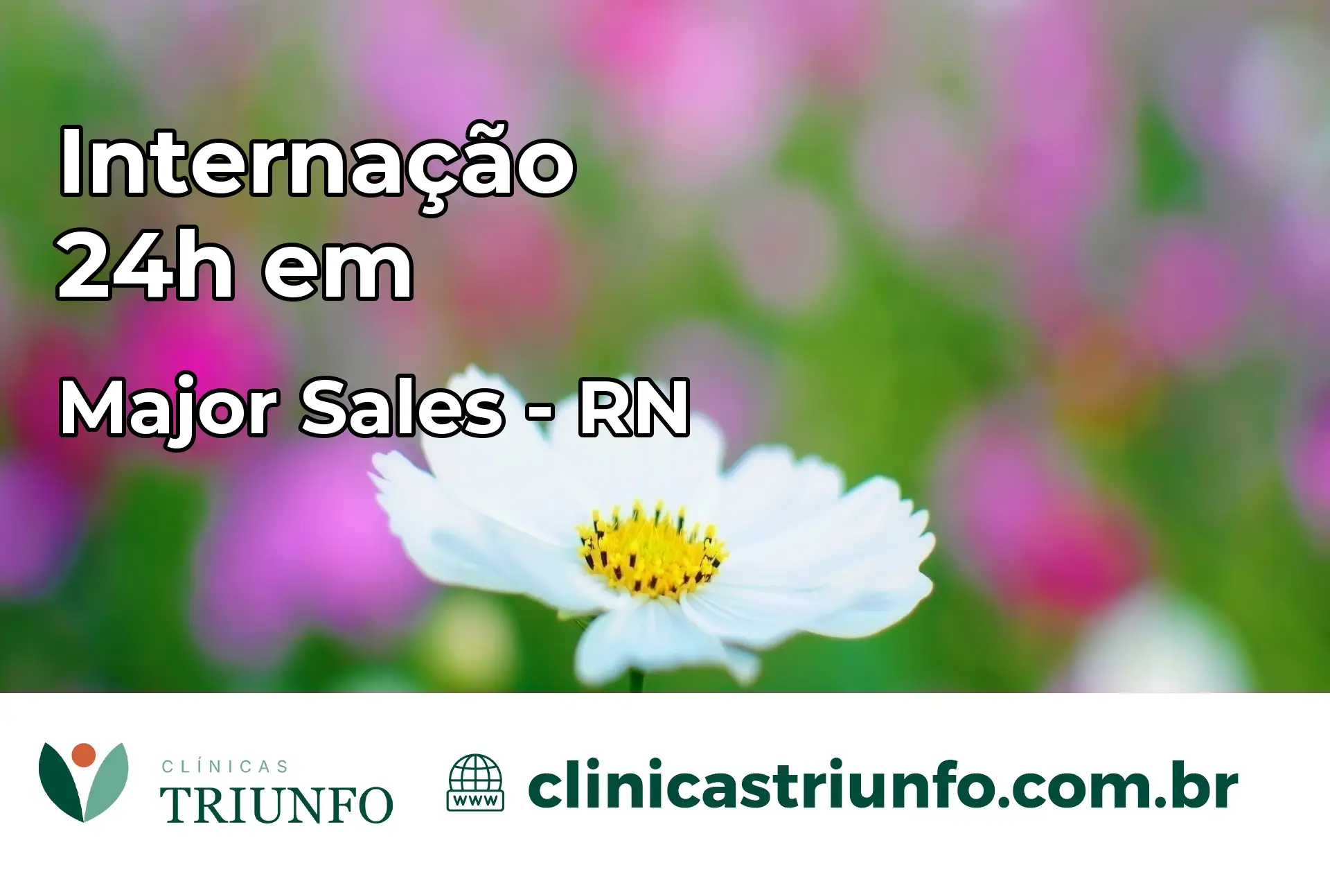 Internação 24 horas em Major Sales – RN