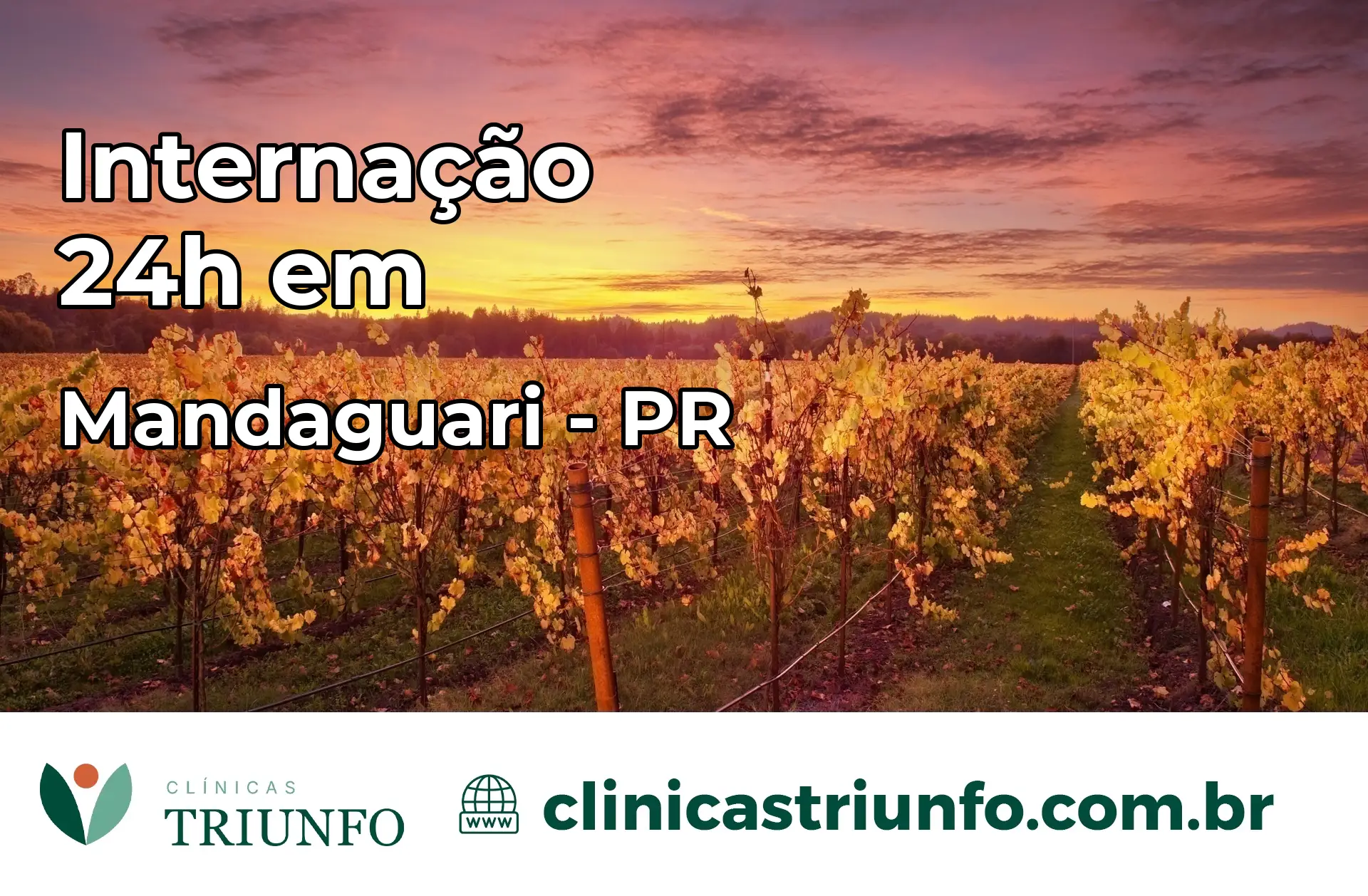 Internação 24 horas em Mandaguari – PR
