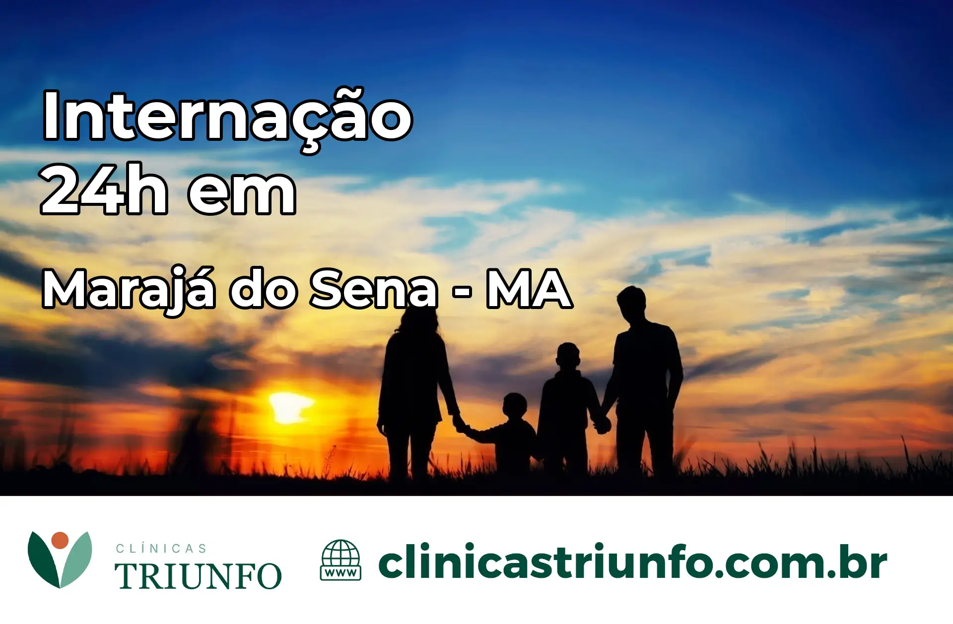 Internação 24 horas em Marajá do Sena – MA