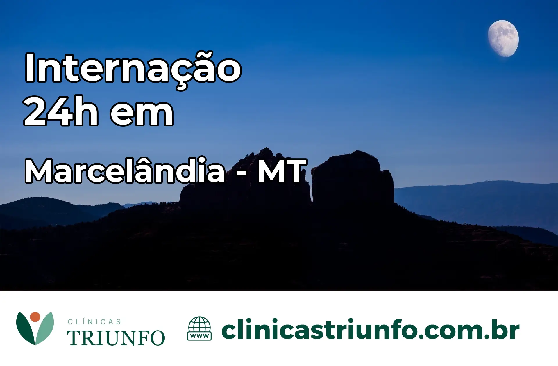 Internação 24 horas em Marcelândia – MT