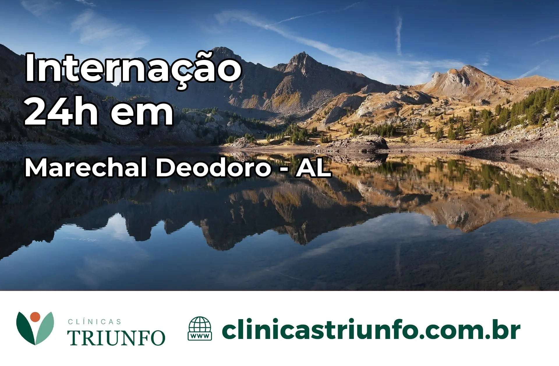 Internação 24 horas em Marechal Deodoro – AL