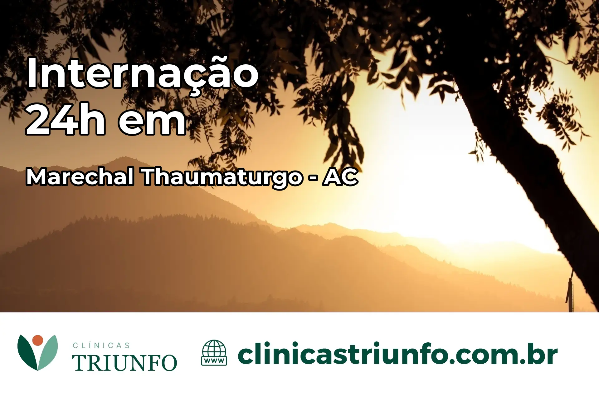 Internação 24 horas em Marechal Thaumaturgo – AC