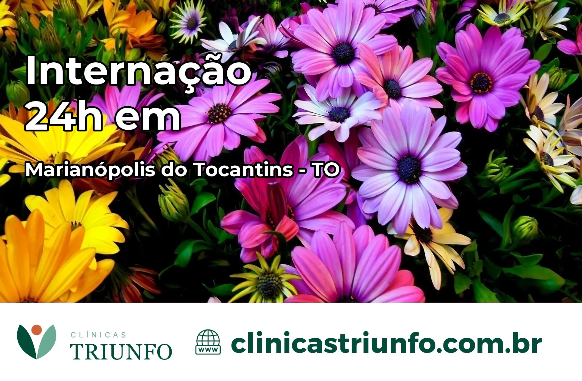 Internação 24 horas em Marianópolis do Tocantins – TO