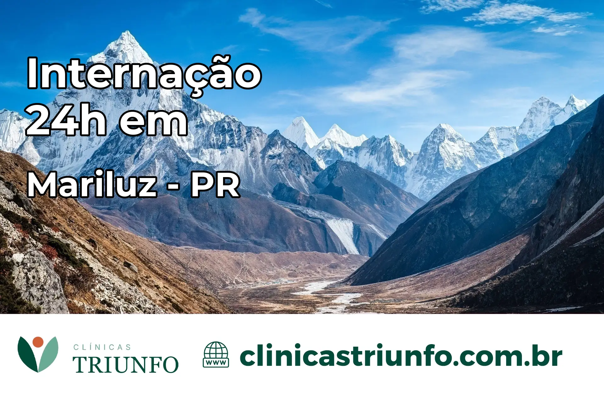 Internação 24 horas em Mariluz – PR
