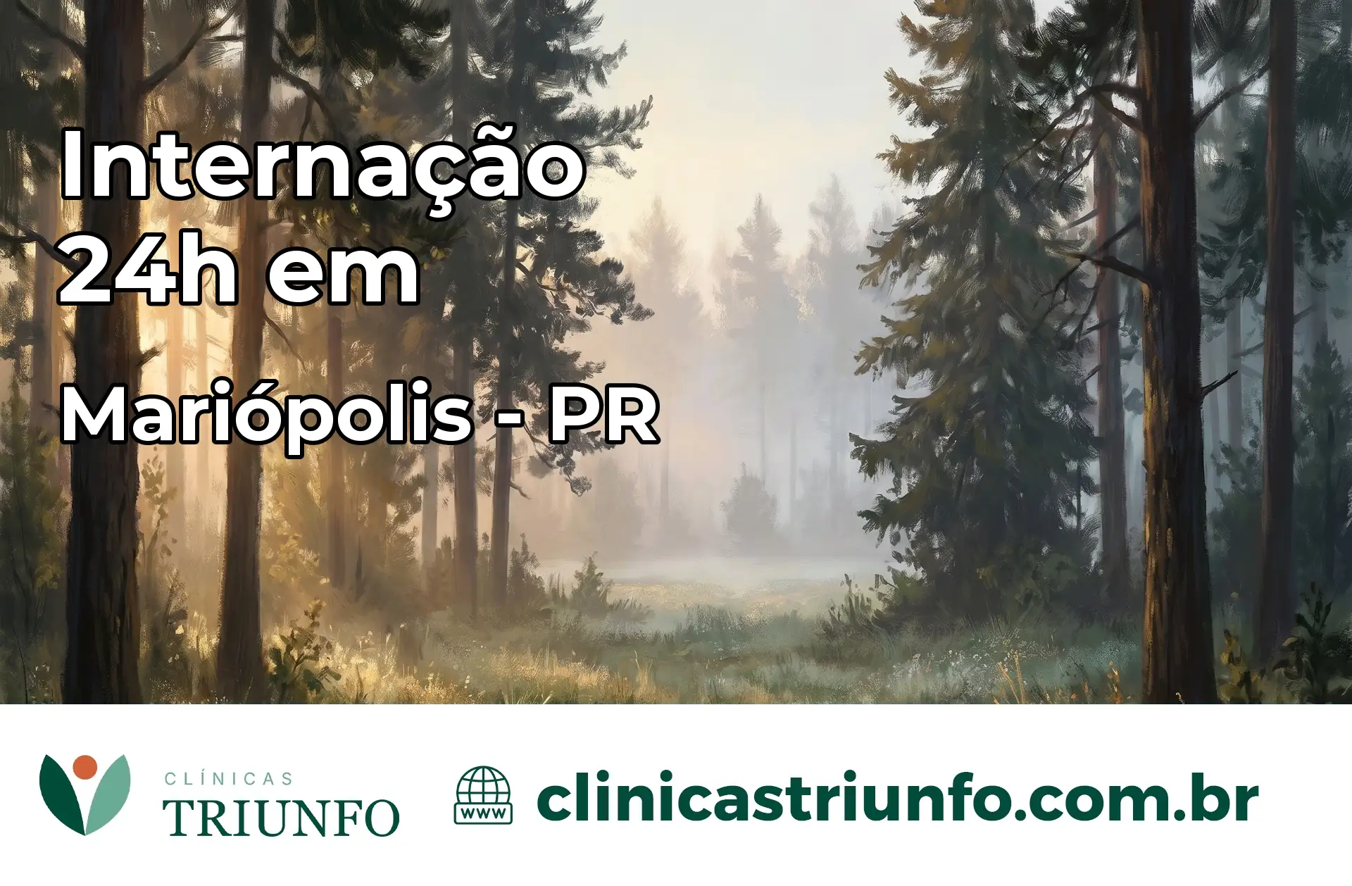 Internação 24 horas em Mariópolis – PR