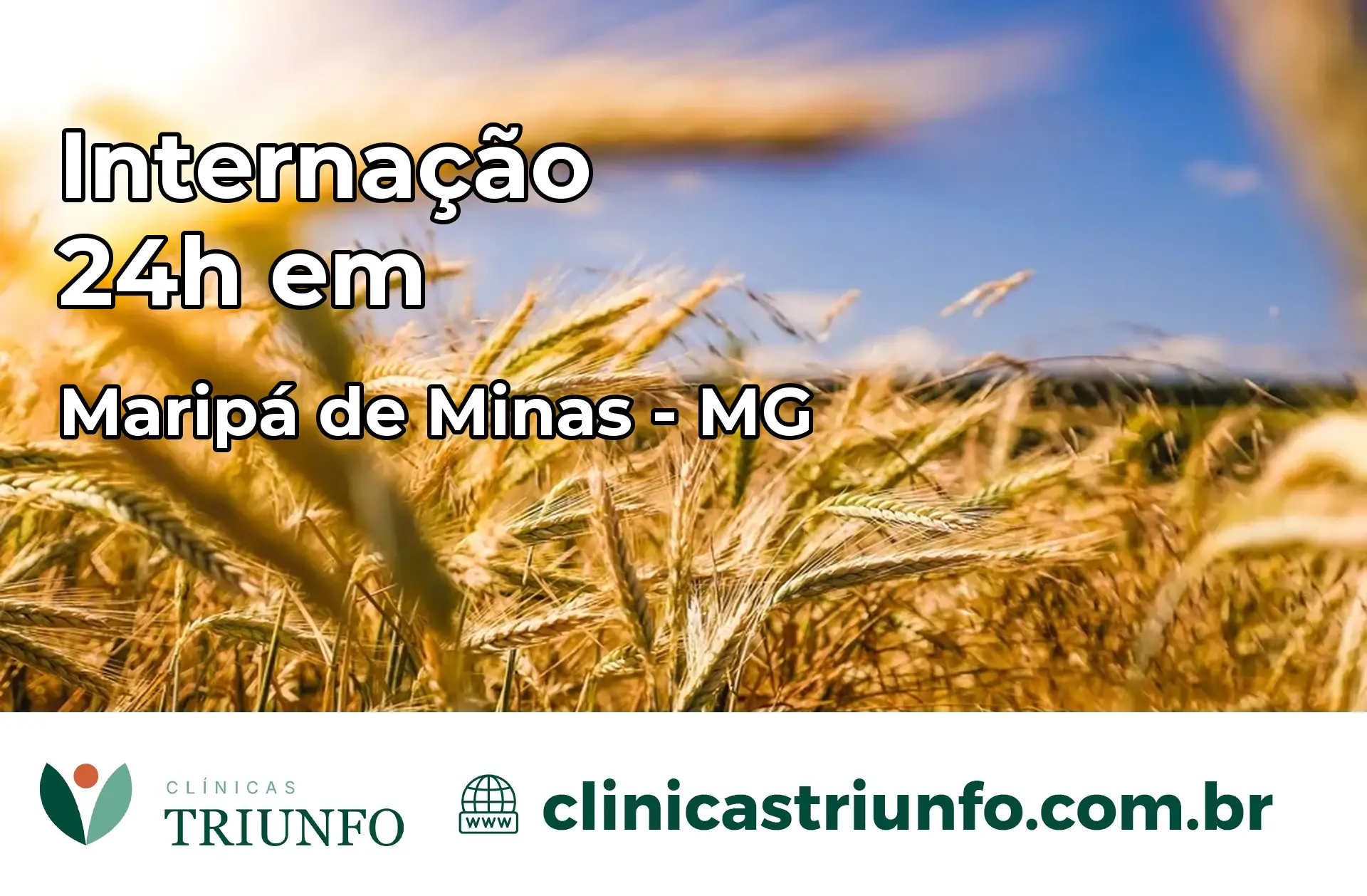 Internação 24 horas em Maripá de Minas – MG