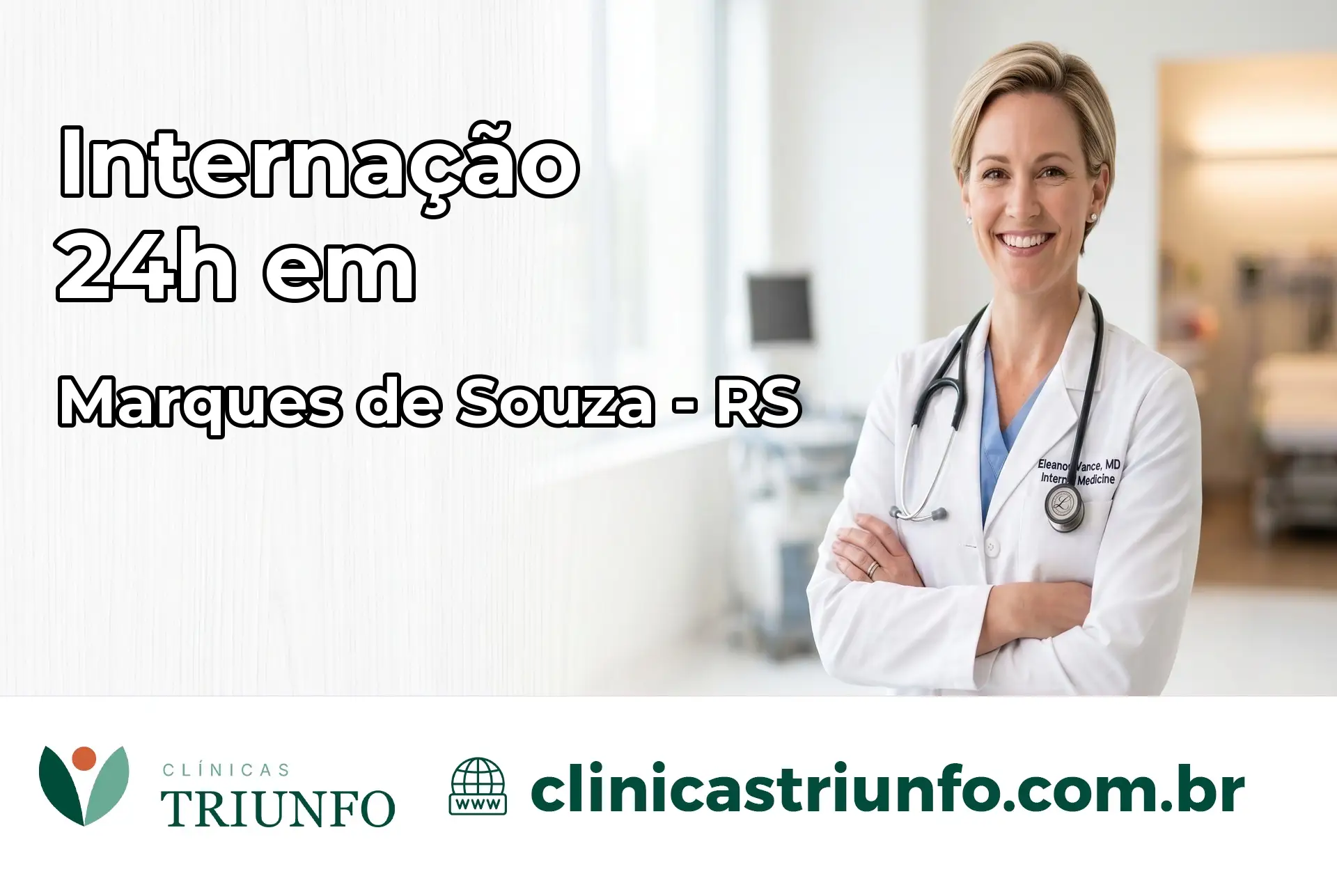 Internação 24 horas em Marques de Souza – RS