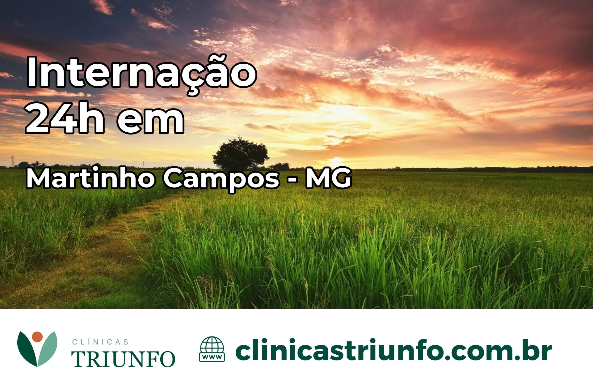 Internação 24 horas em Martinho Campos – MG