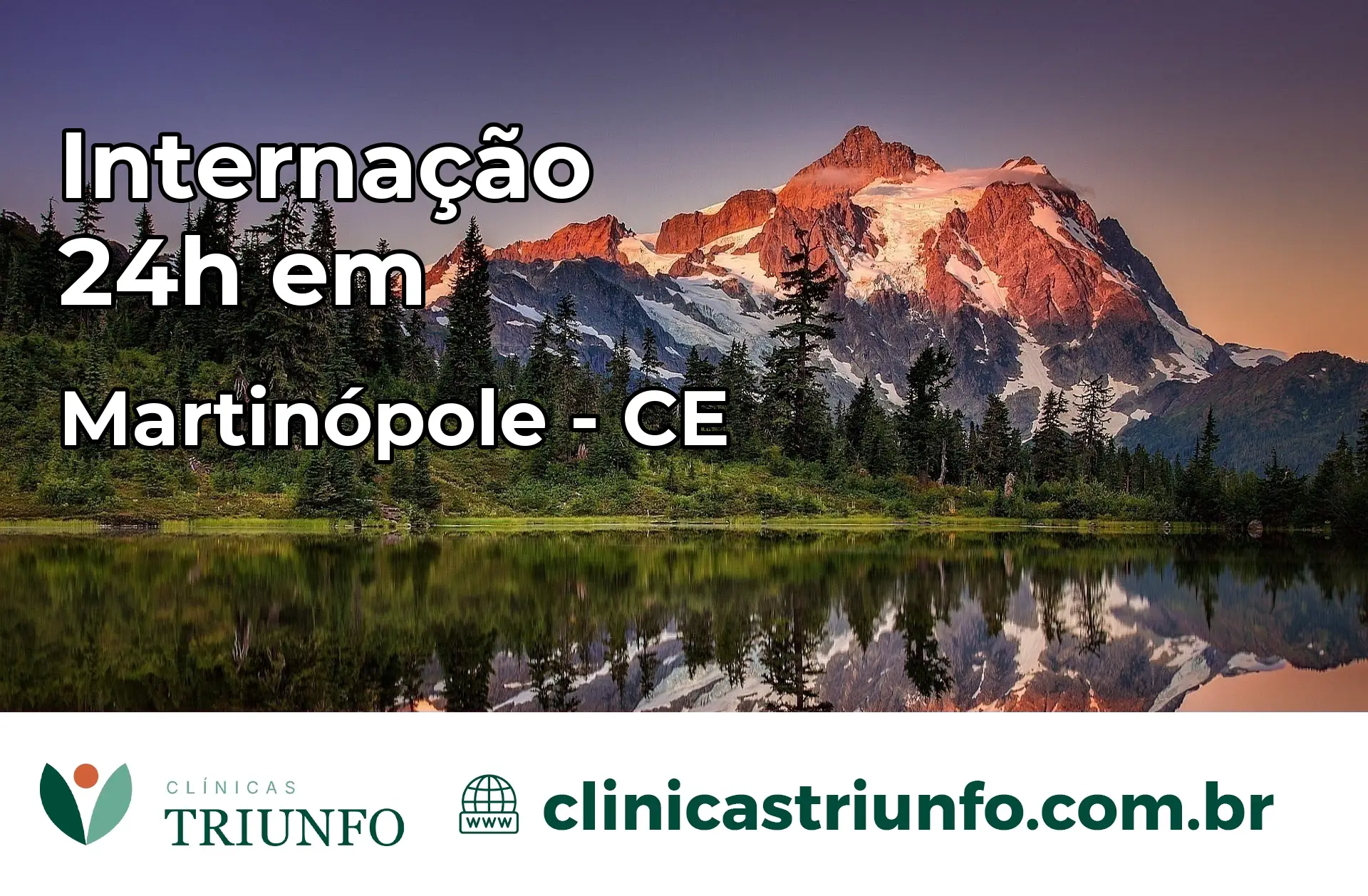 Internação 24 horas em Martinópole – CE