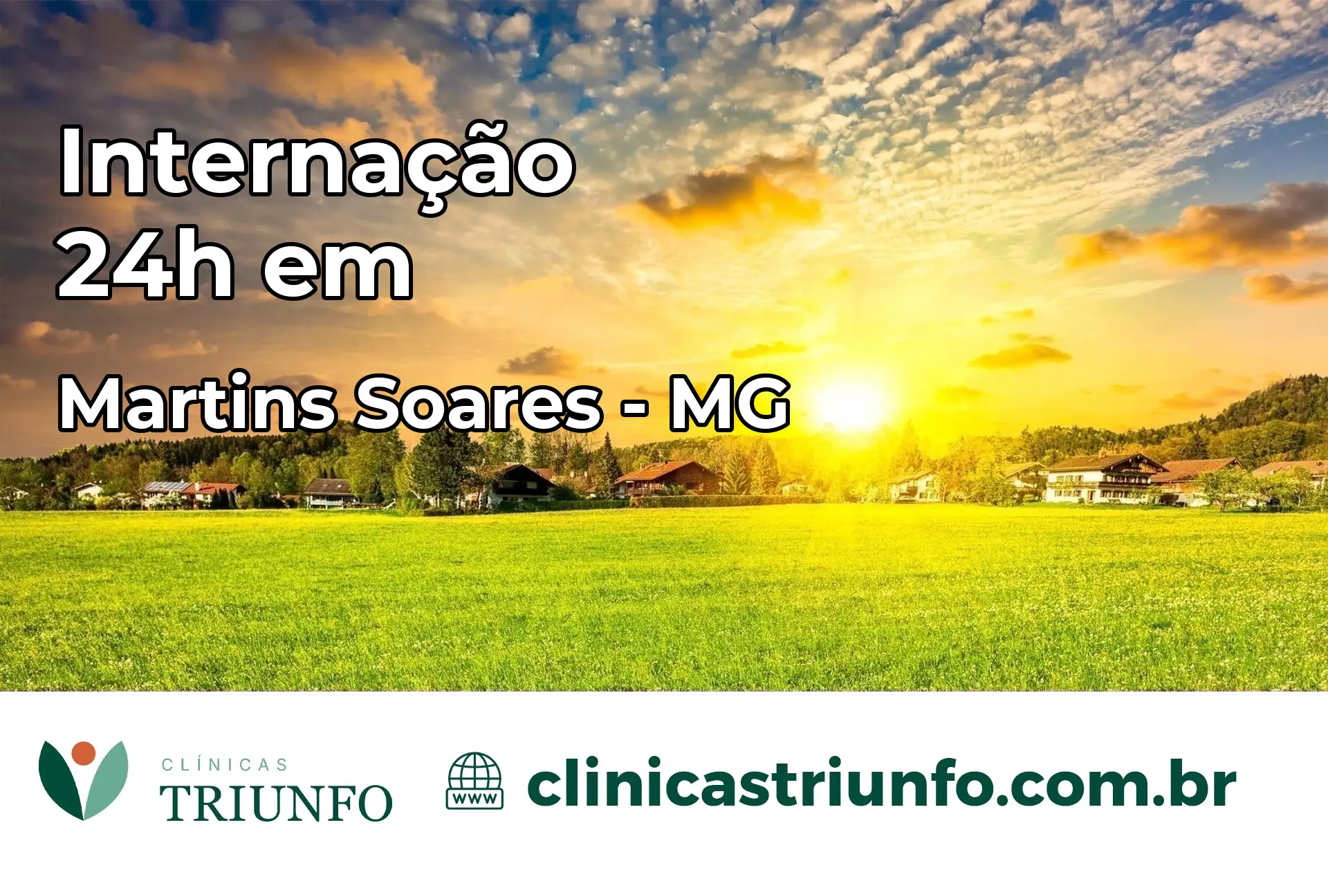 Internação 24 horas em Martins Soares – MG