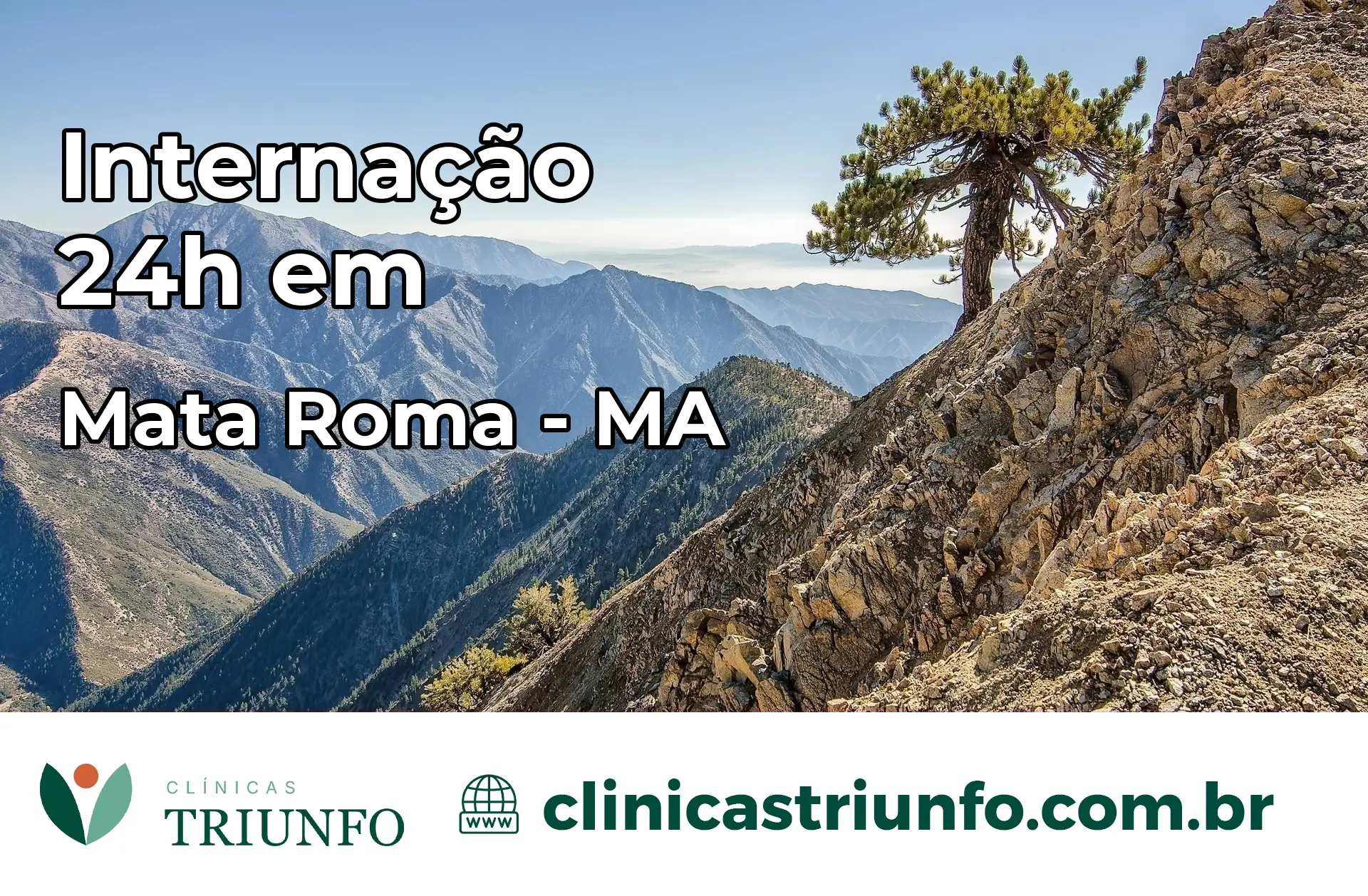 Internação 24 horas em Mata Roma – MA