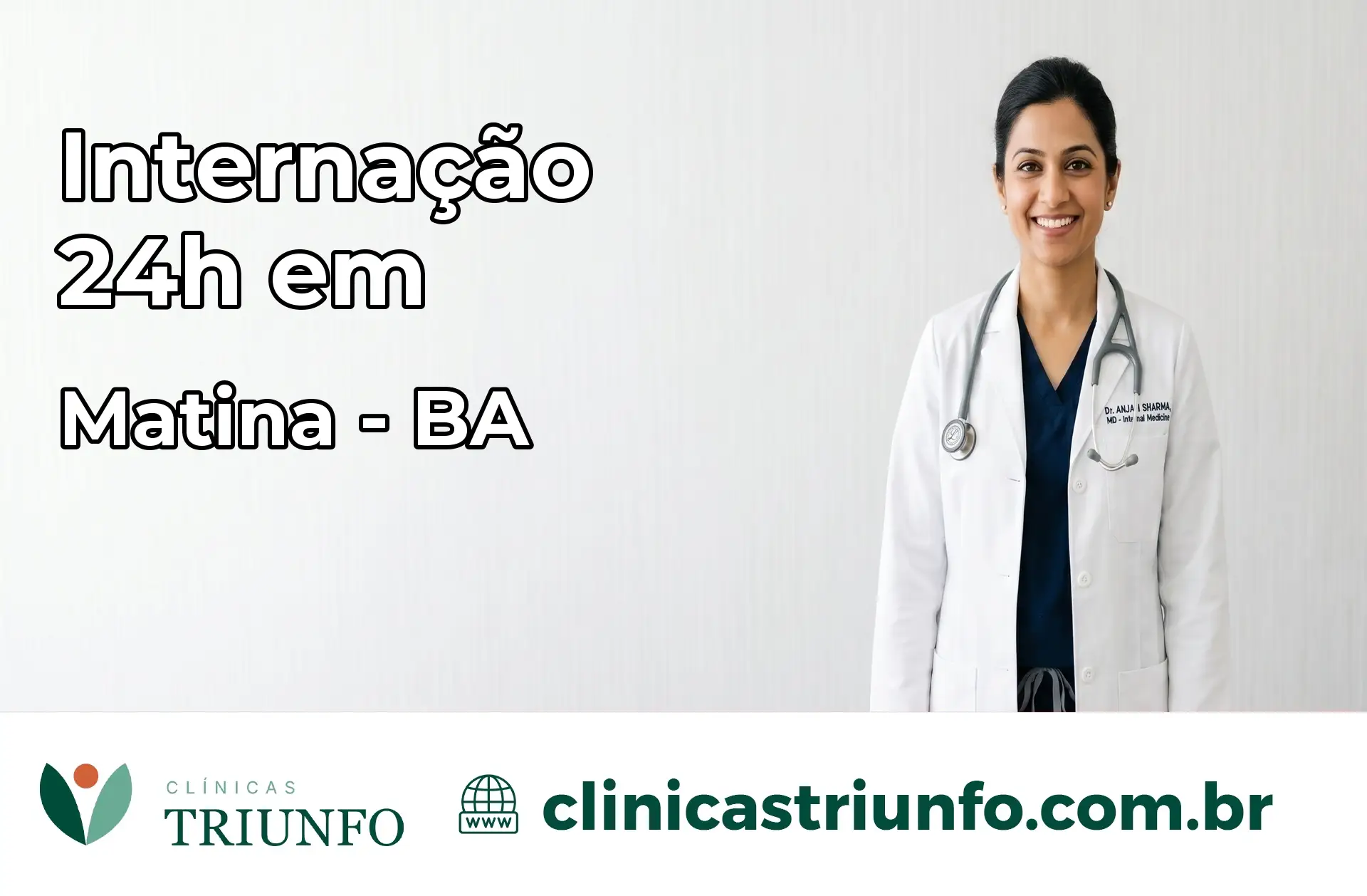 Internação 24 horas em Matina – BA
