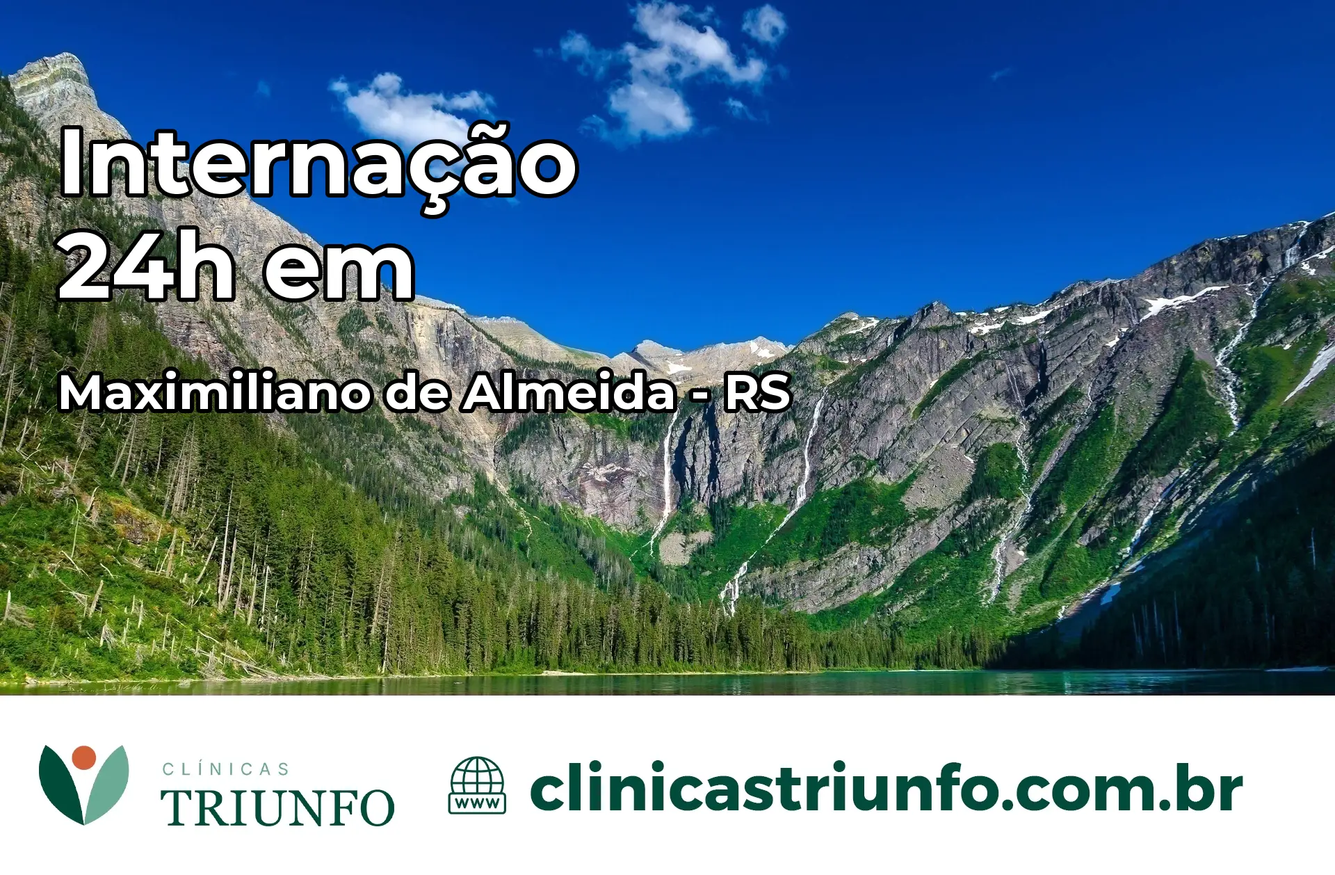 Internação 24 horas em Maximiliano de Almeida – RS
