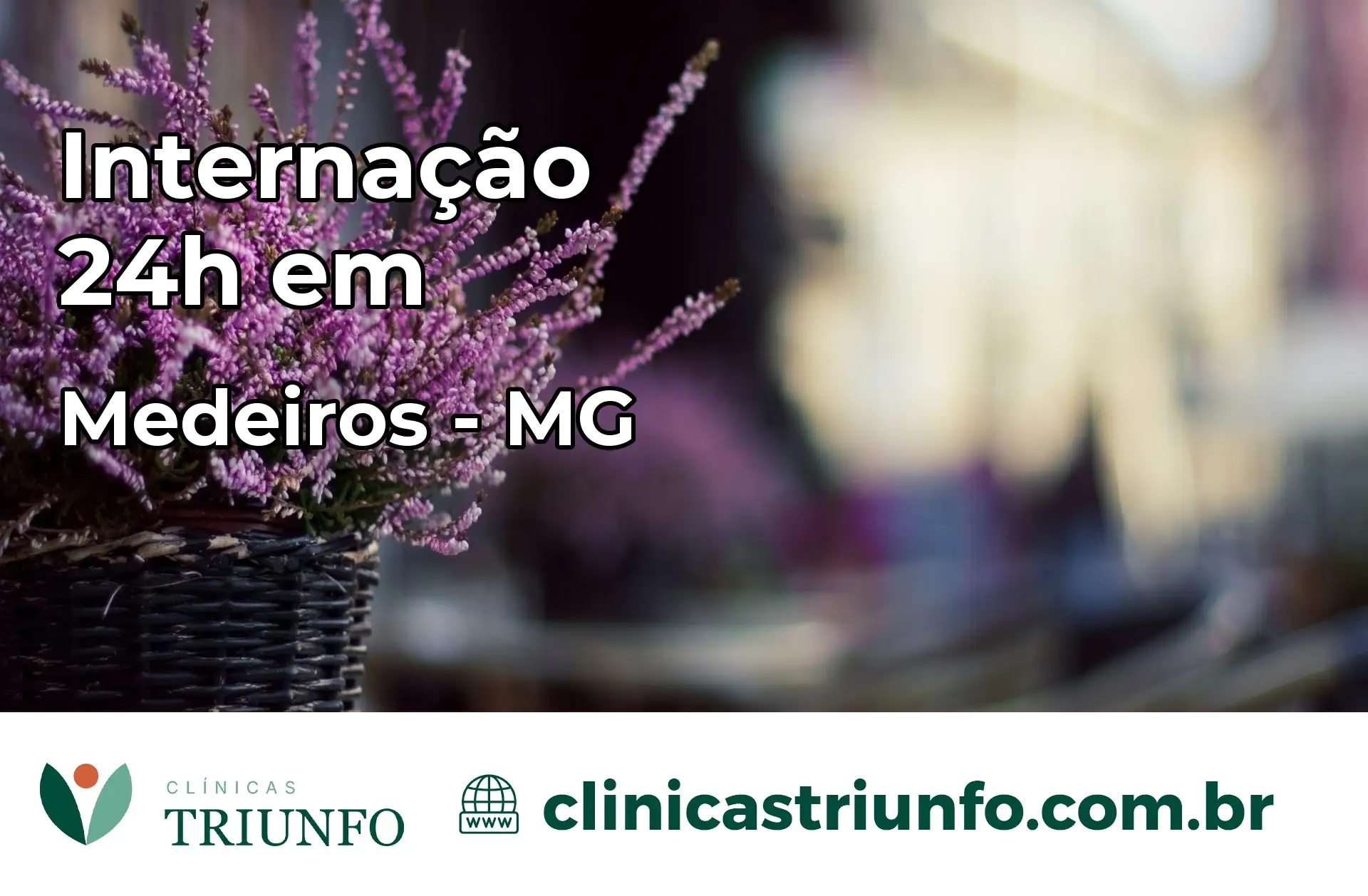 Internação 24 horas em Medeiros – MG