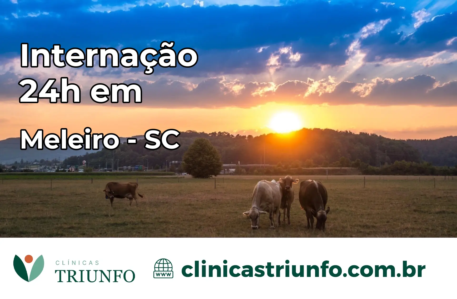 Internação 24 horas em Meleiro – SC