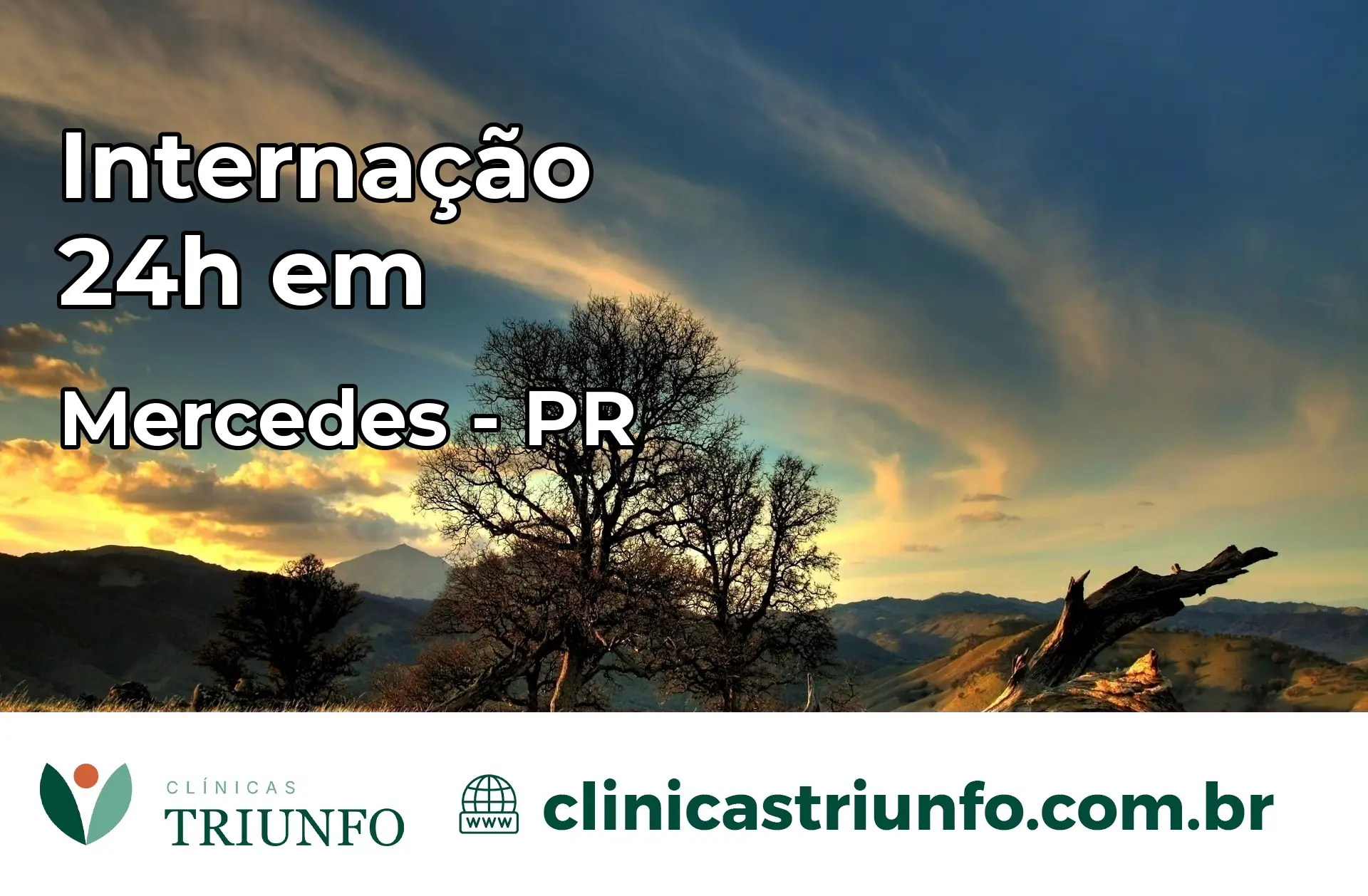Internação 24 horas em Mercedes – PR