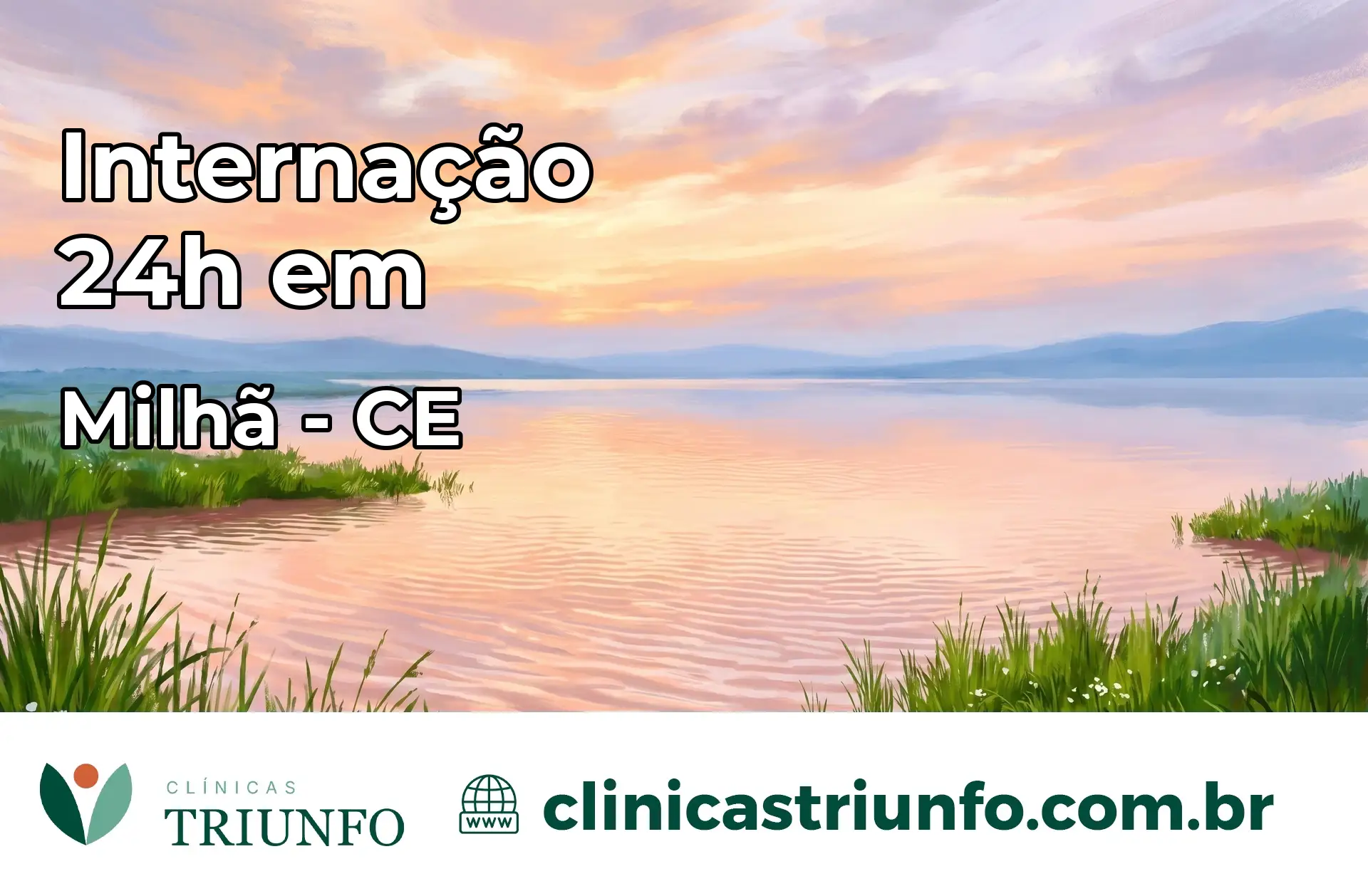 Internação 24 horas em Milhã – CE