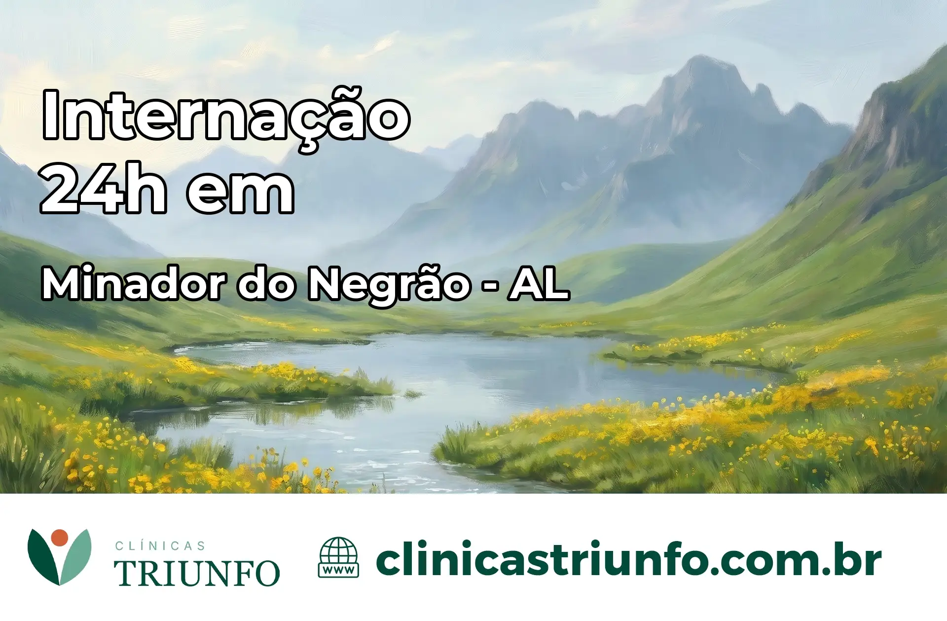 Internação 24 horas em Minador do Negrão – AL