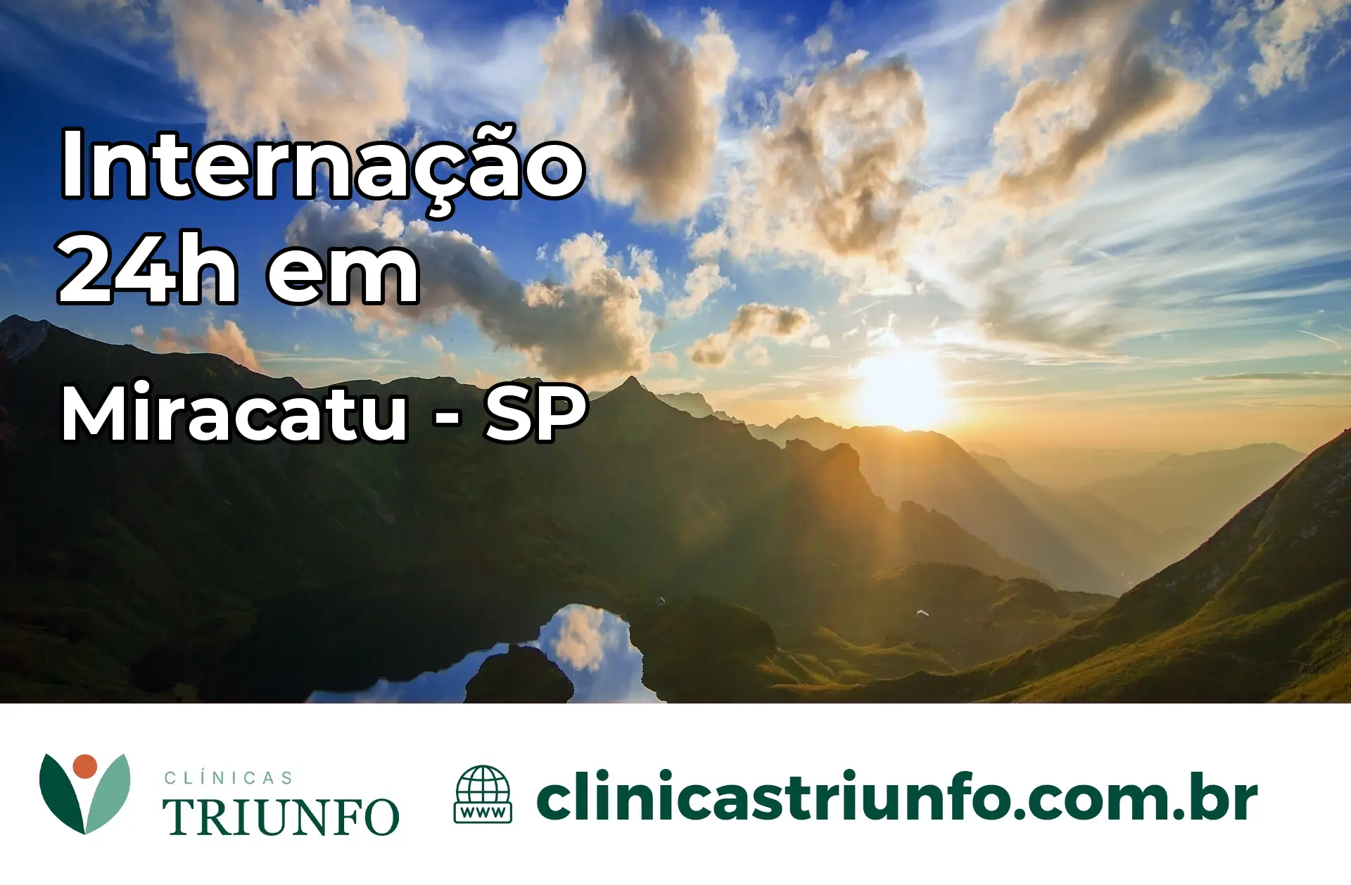 Internação 24 horas em Miracatu – SP