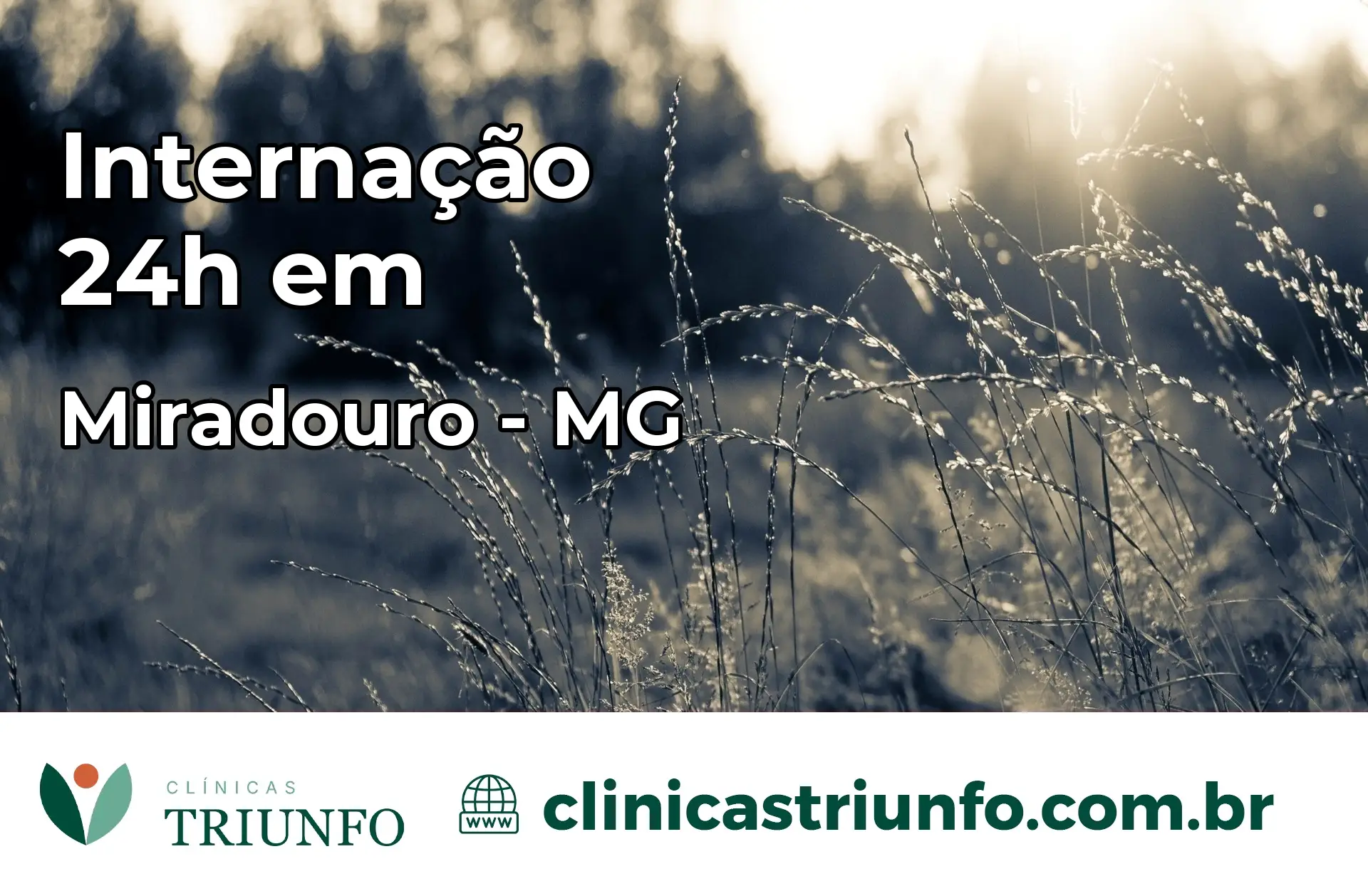 Internação 24 horas em Miradouro – MG