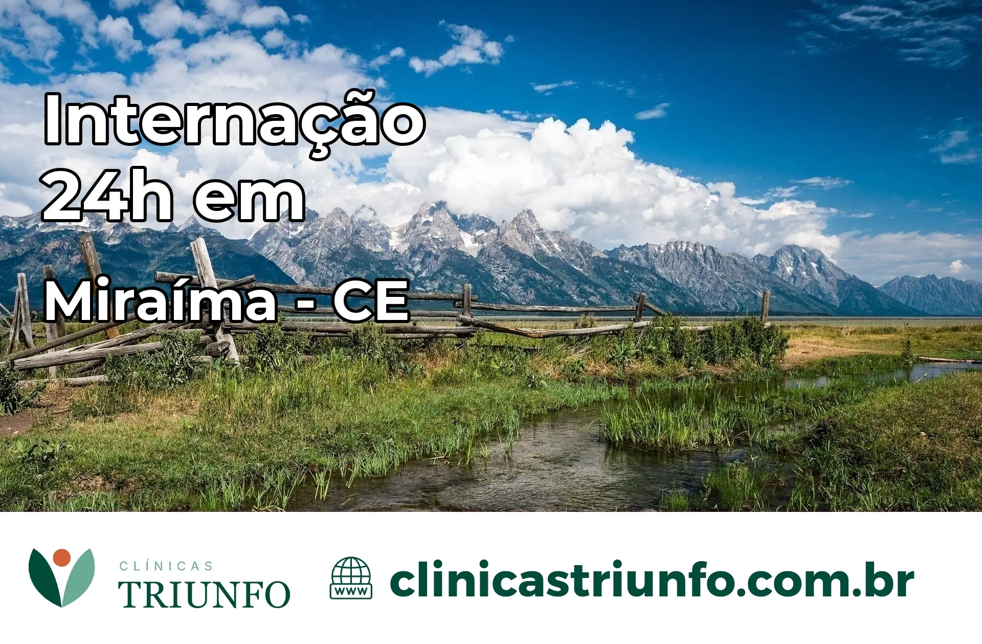 Internação 24 horas em Miraíma – CE
