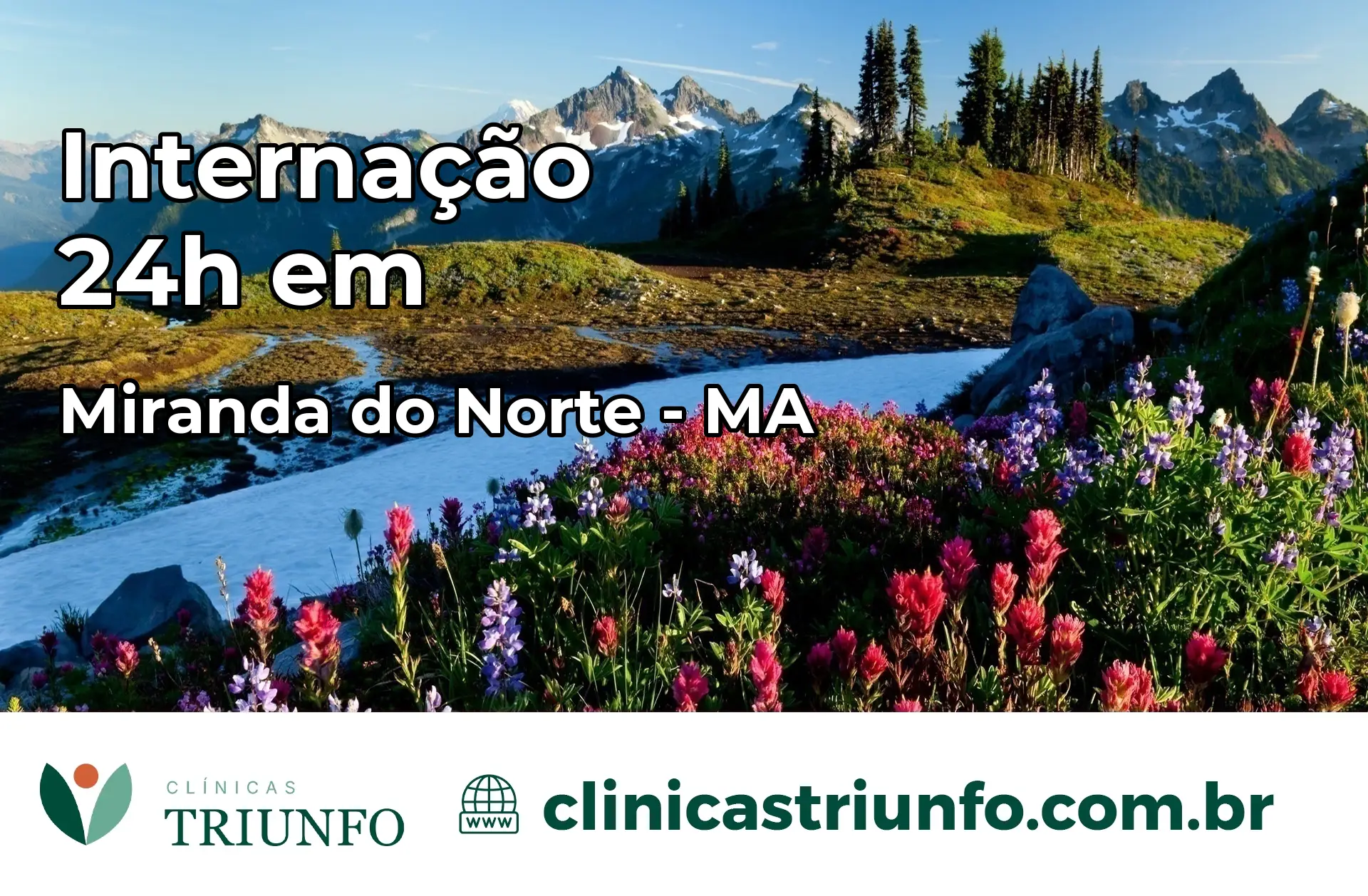Internação 24 horas em Miranda do Norte – MA