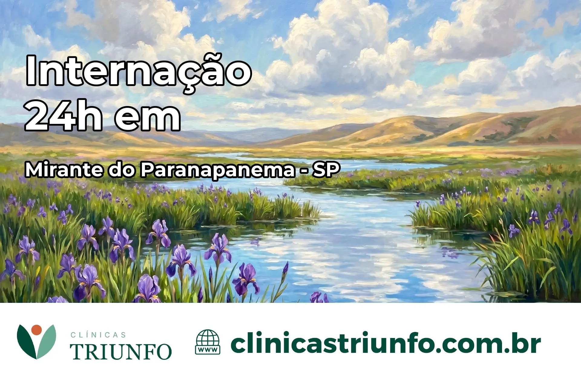 Internação 24 horas em Mirante do Paranapanema – SP