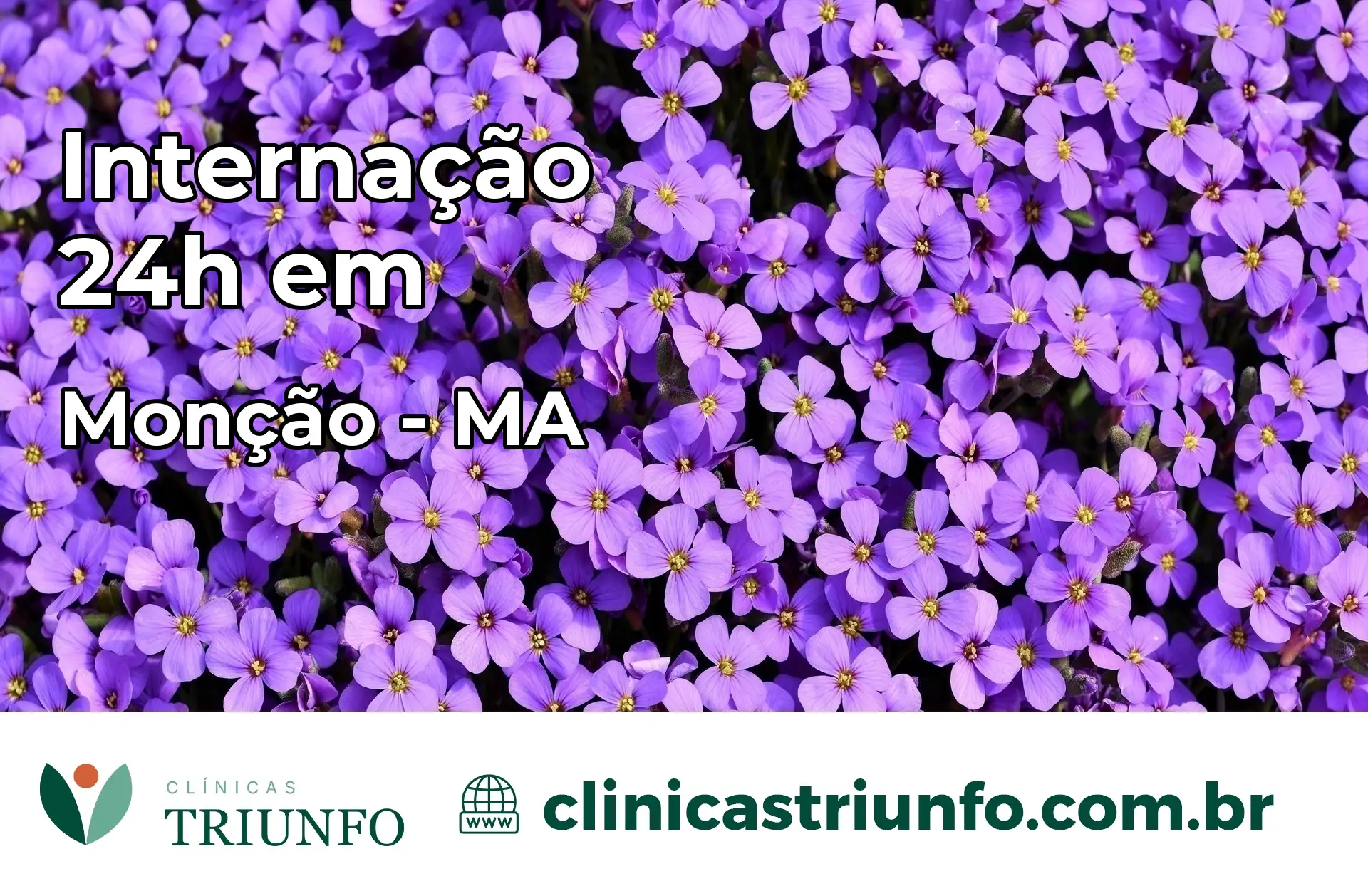 Internação 24 horas em Monção – MA