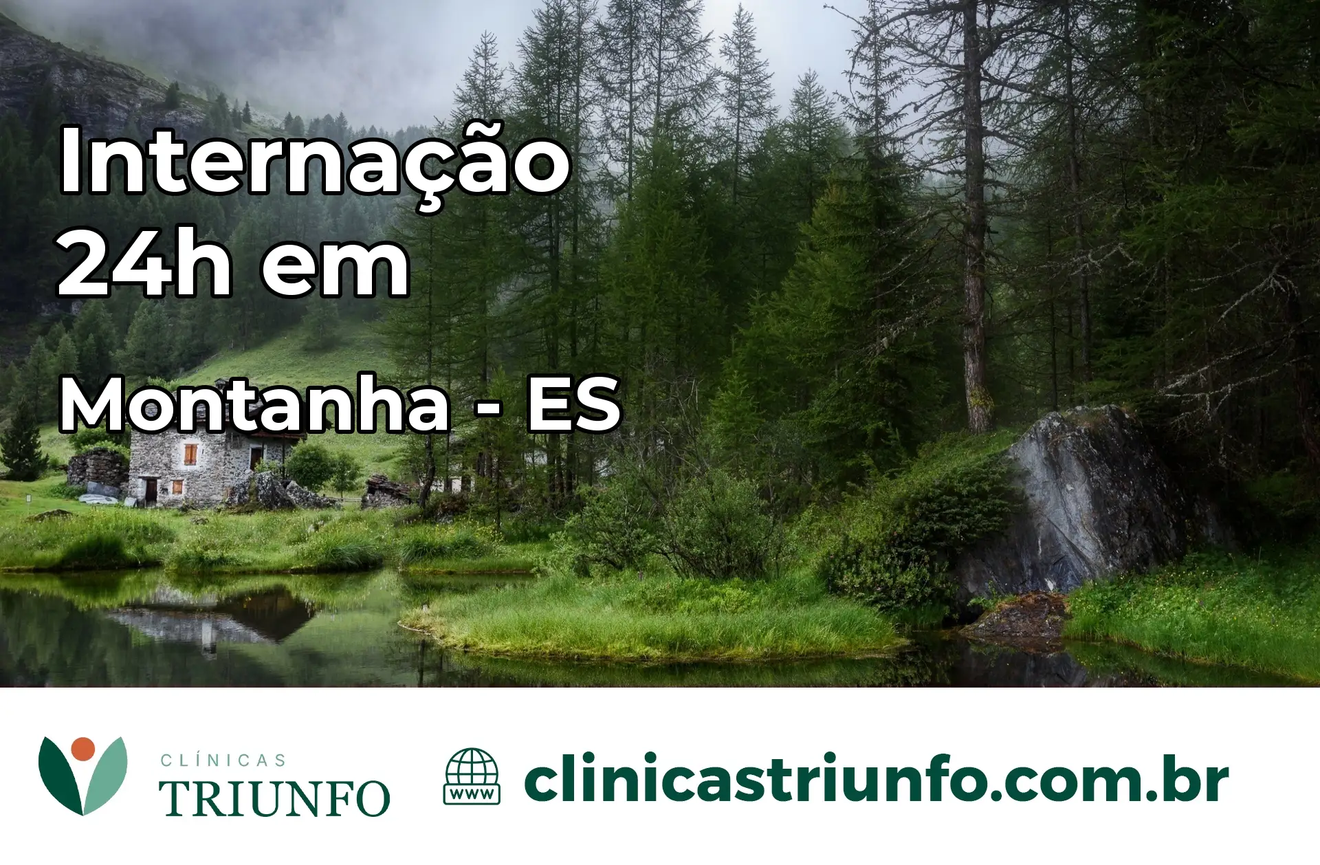 Internação 24 horas em Montanha – ES