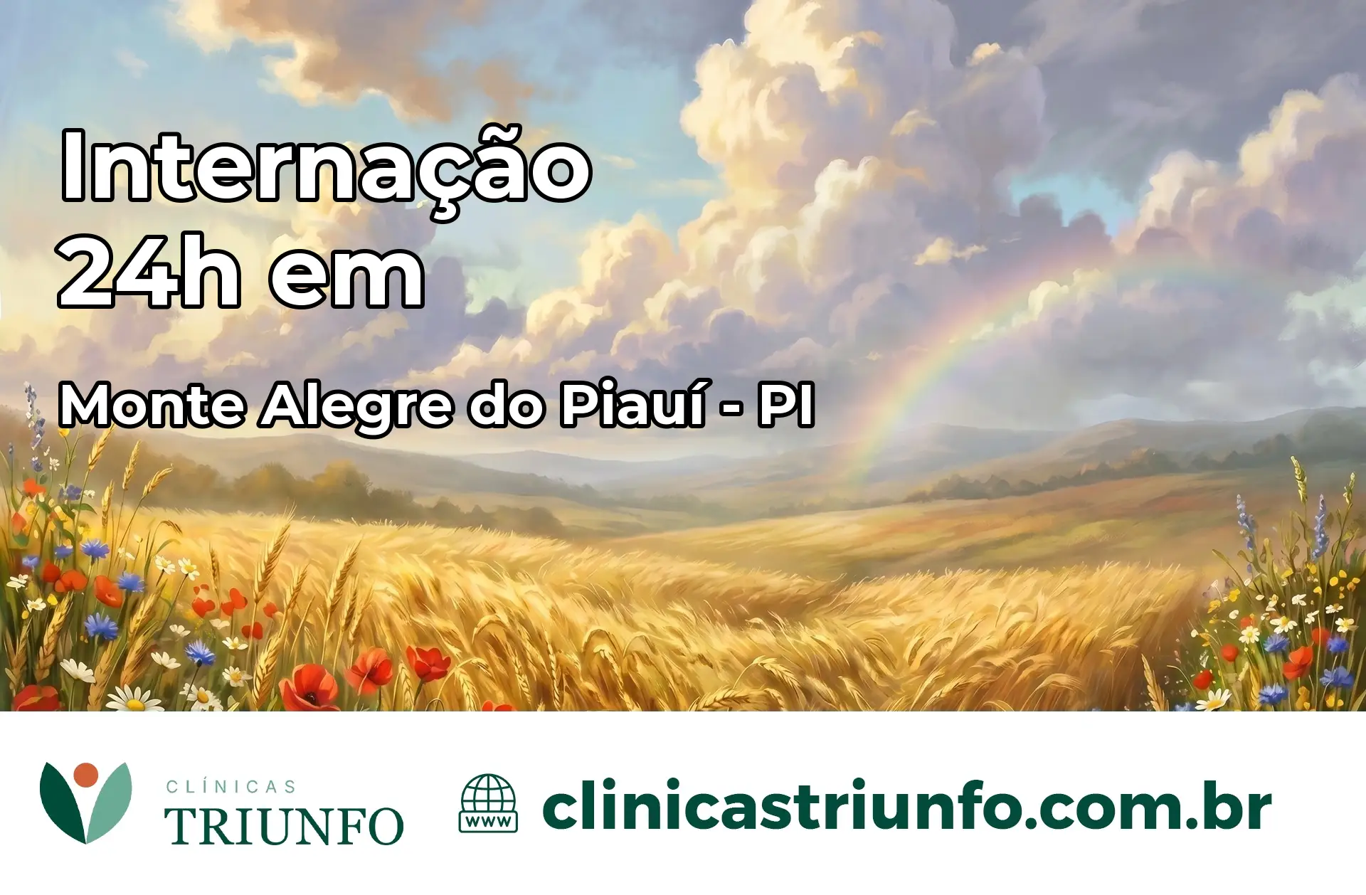 Internação 24 horas em Monte Alegre do Piauí – PI