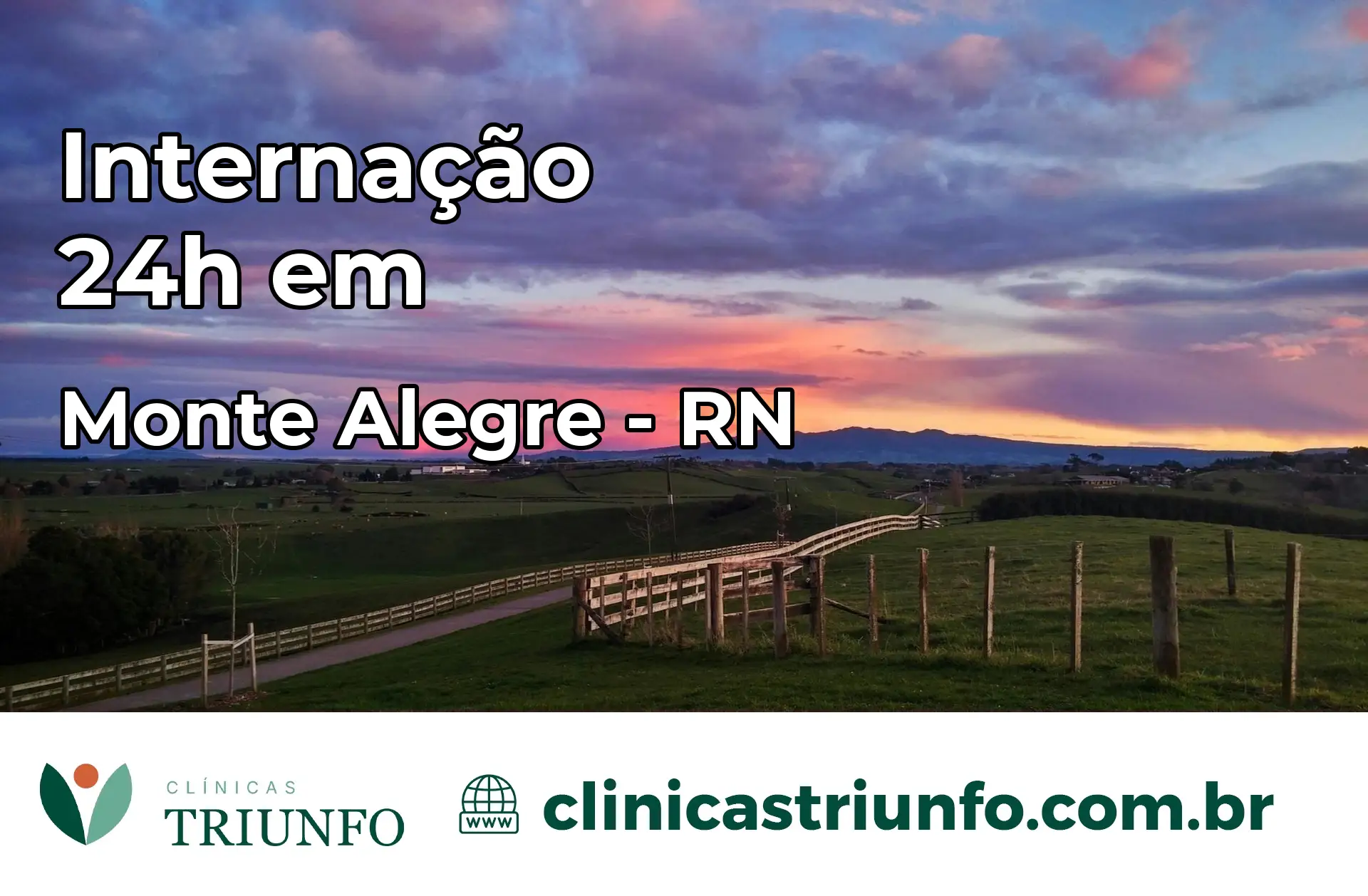 Internação 24 horas em Monte Alegre – RN