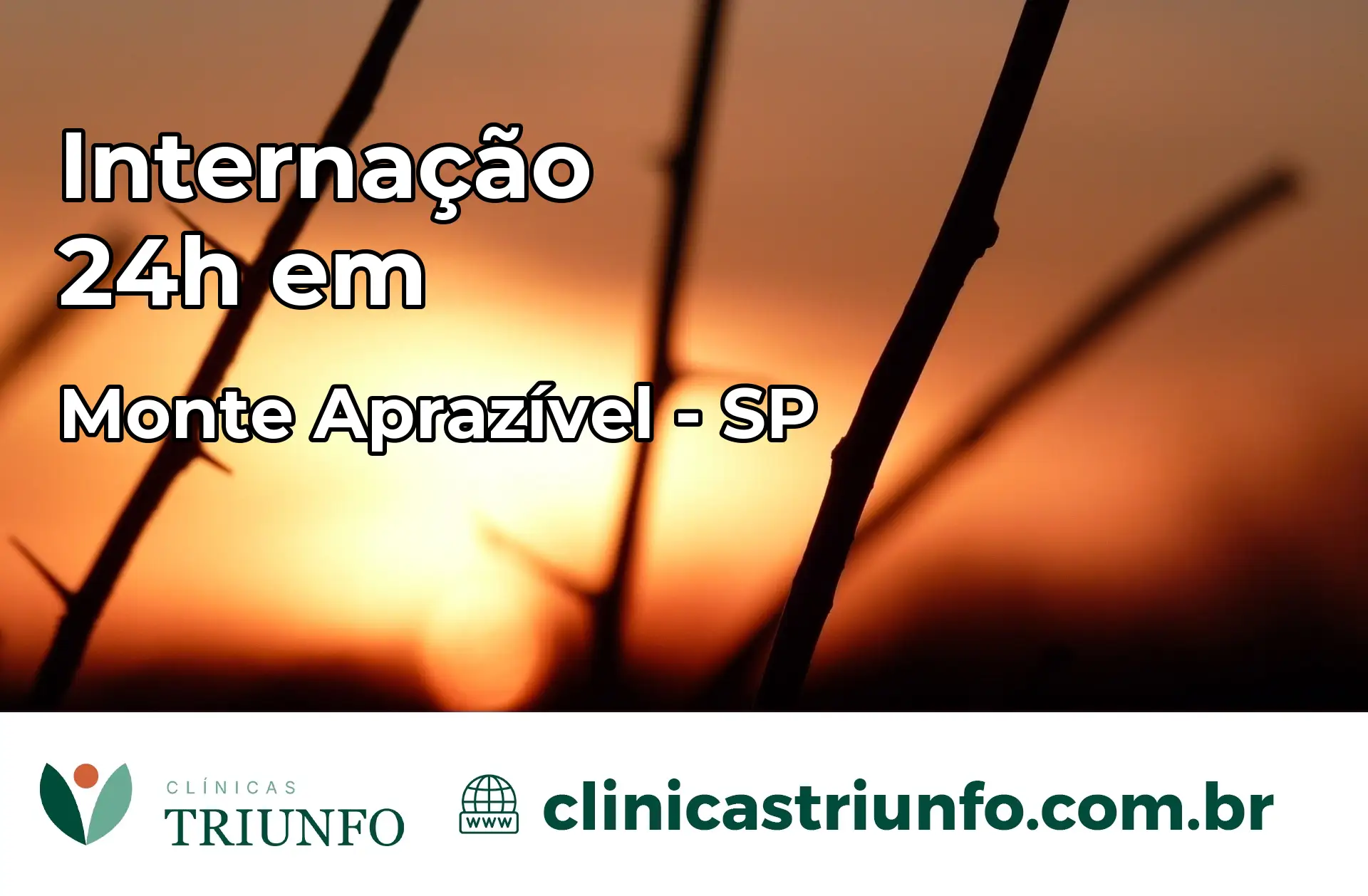 Internação 24 horas em Monte Aprazível – SP