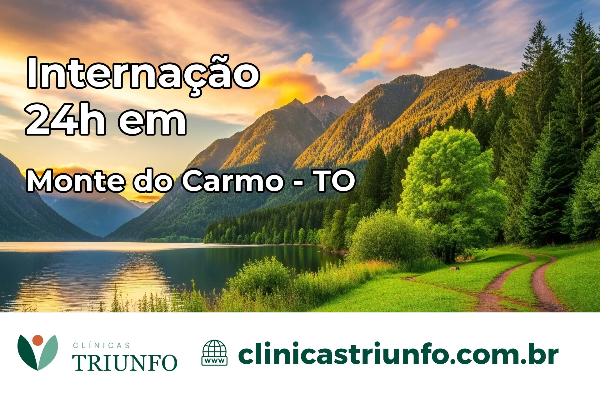 Internação 24 horas em Monte do Carmo – TO