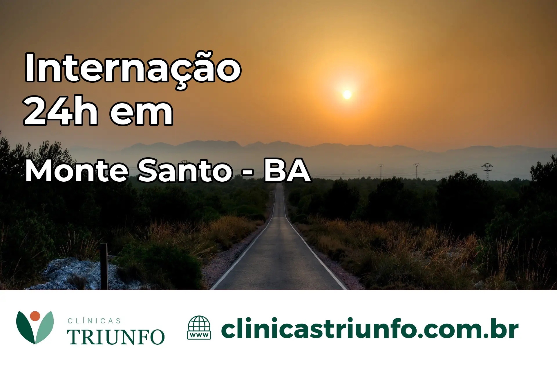 Internação 24 horas em Monte Santo – BA