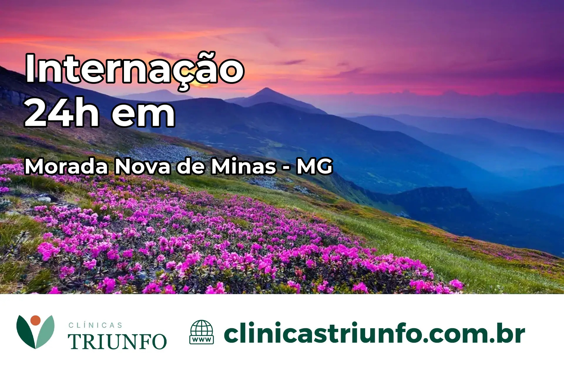 Internação 24 horas em Morada Nova de Minas – MG