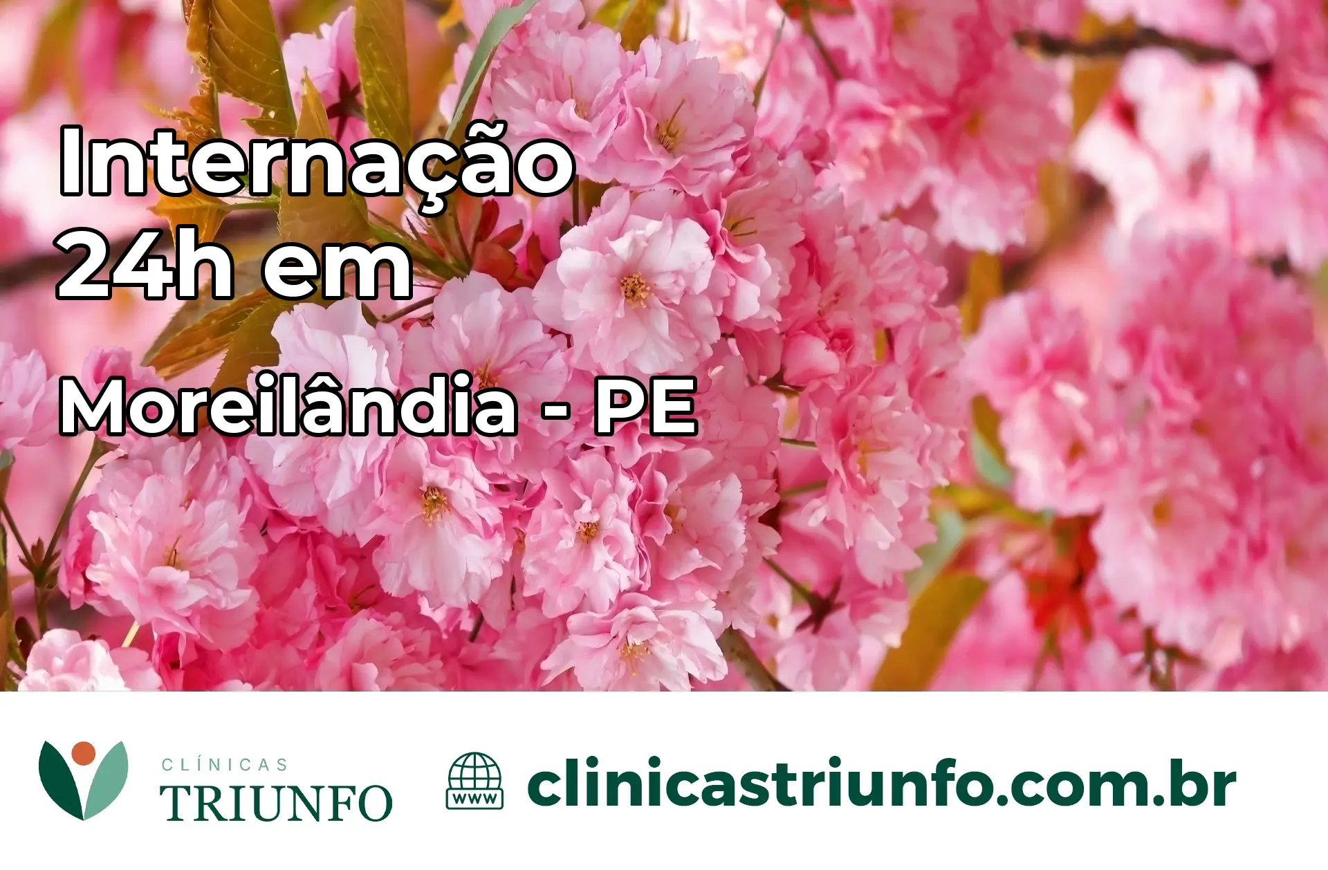 Internação 24 horas em Moreilândia – PE