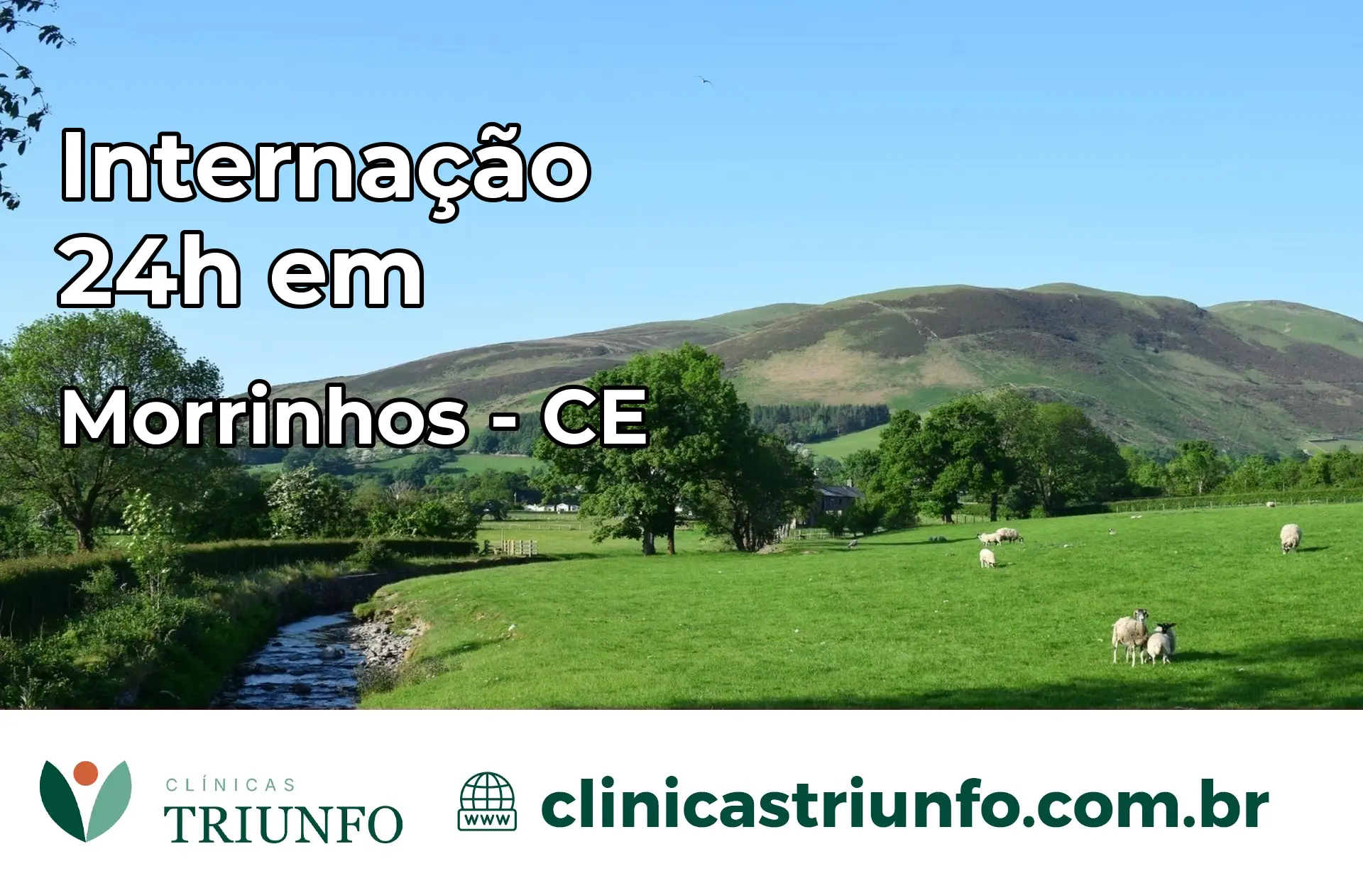 Internação 24 horas em Morrinhos – CE