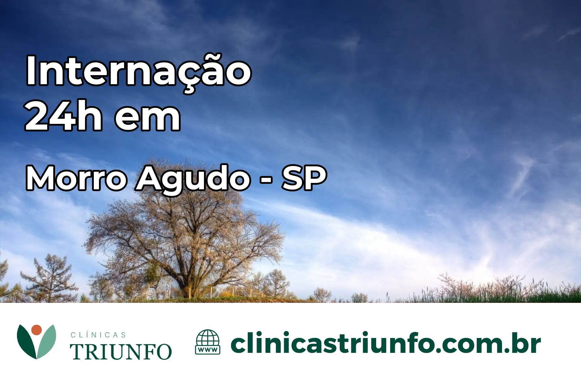 Internação 24 horas em Morro Agudo – SP