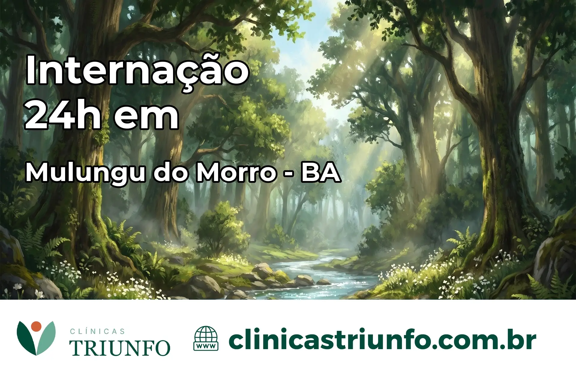 Internação 24 horas em Mulungu do Morro – BA